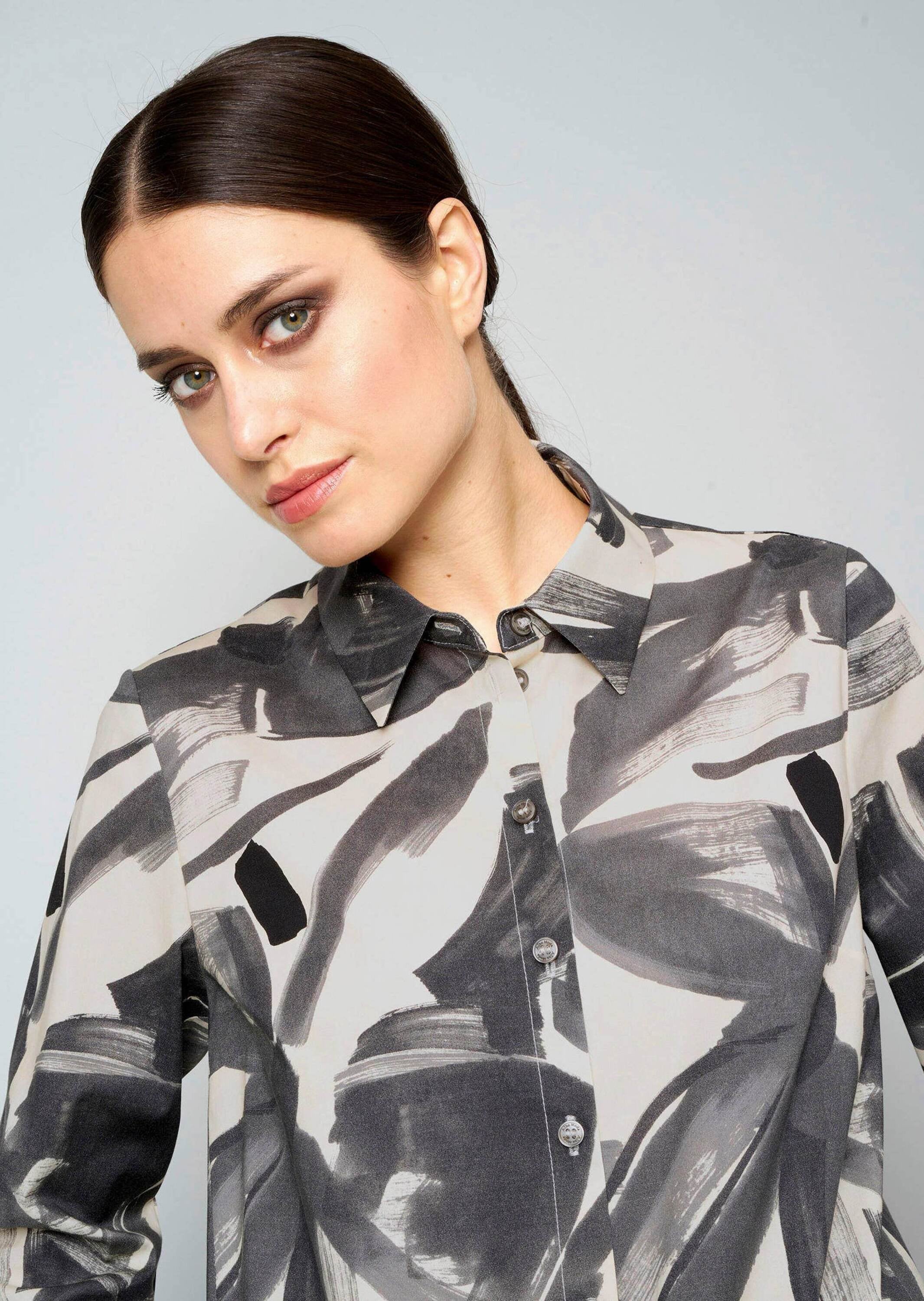 Alba Moda Hemdbluse »Bluse Bluse mit Knopfleiste«