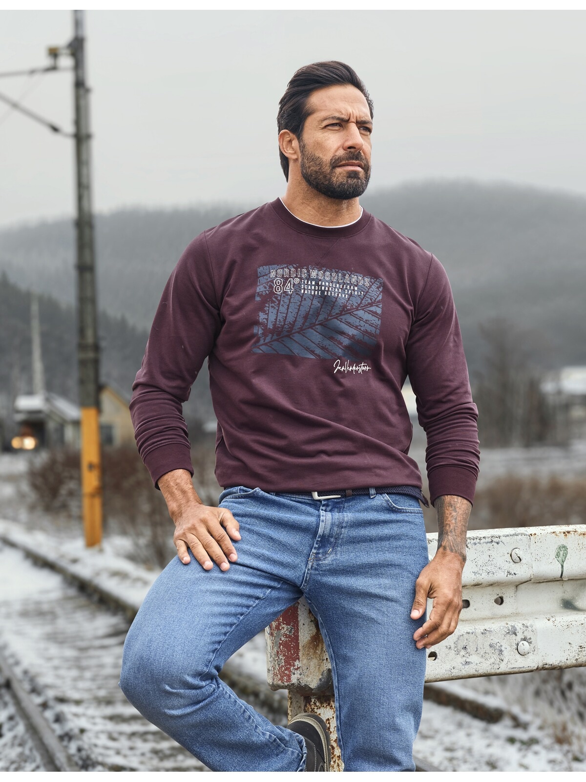 Jan Vanderstorm Sweatshirt »Sweatshirt LINDSKOV«
