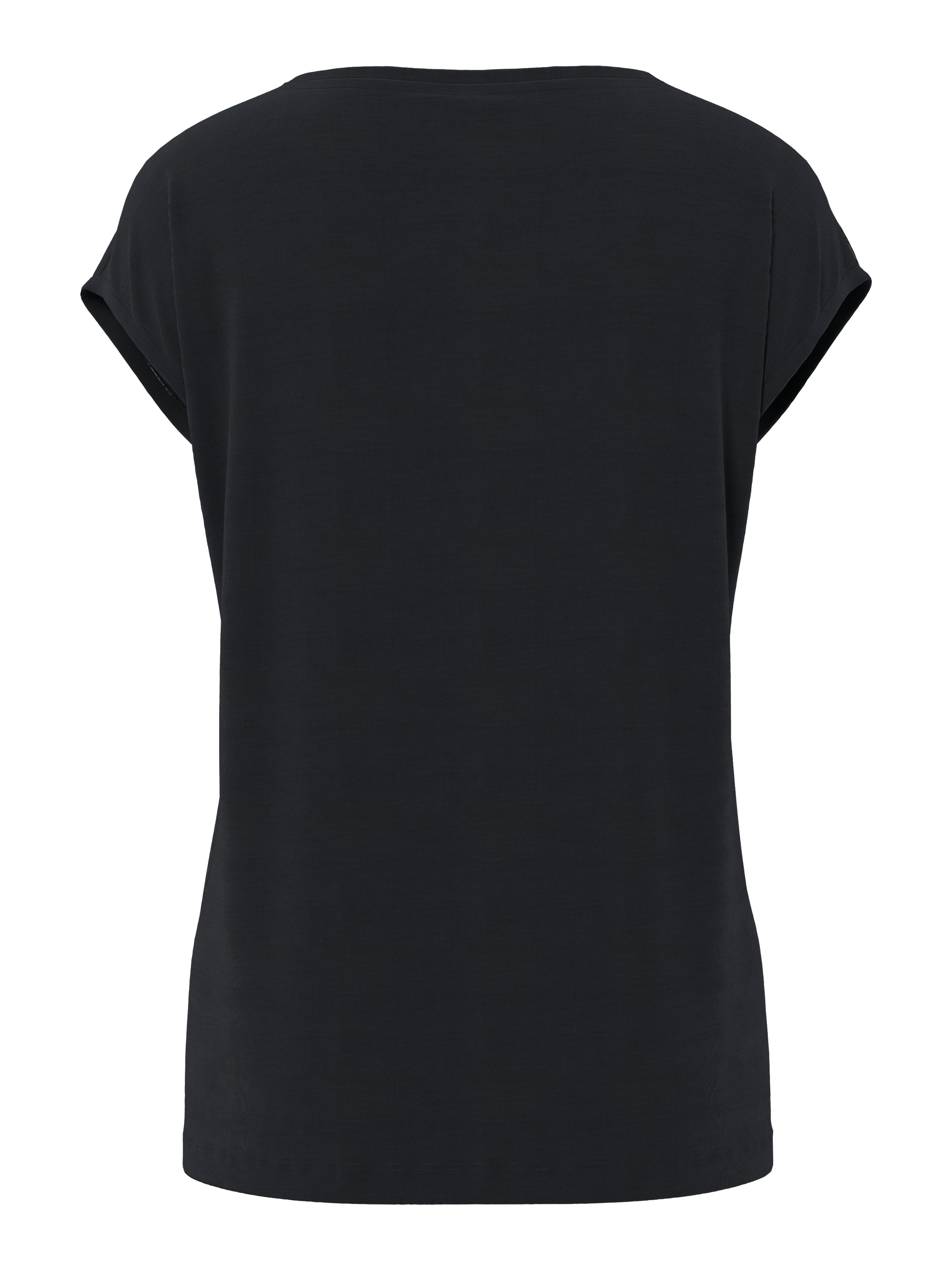 pieces Kurzarmshirt »PCKAMALA TEE NOOS BC« Materialmix, regular fit