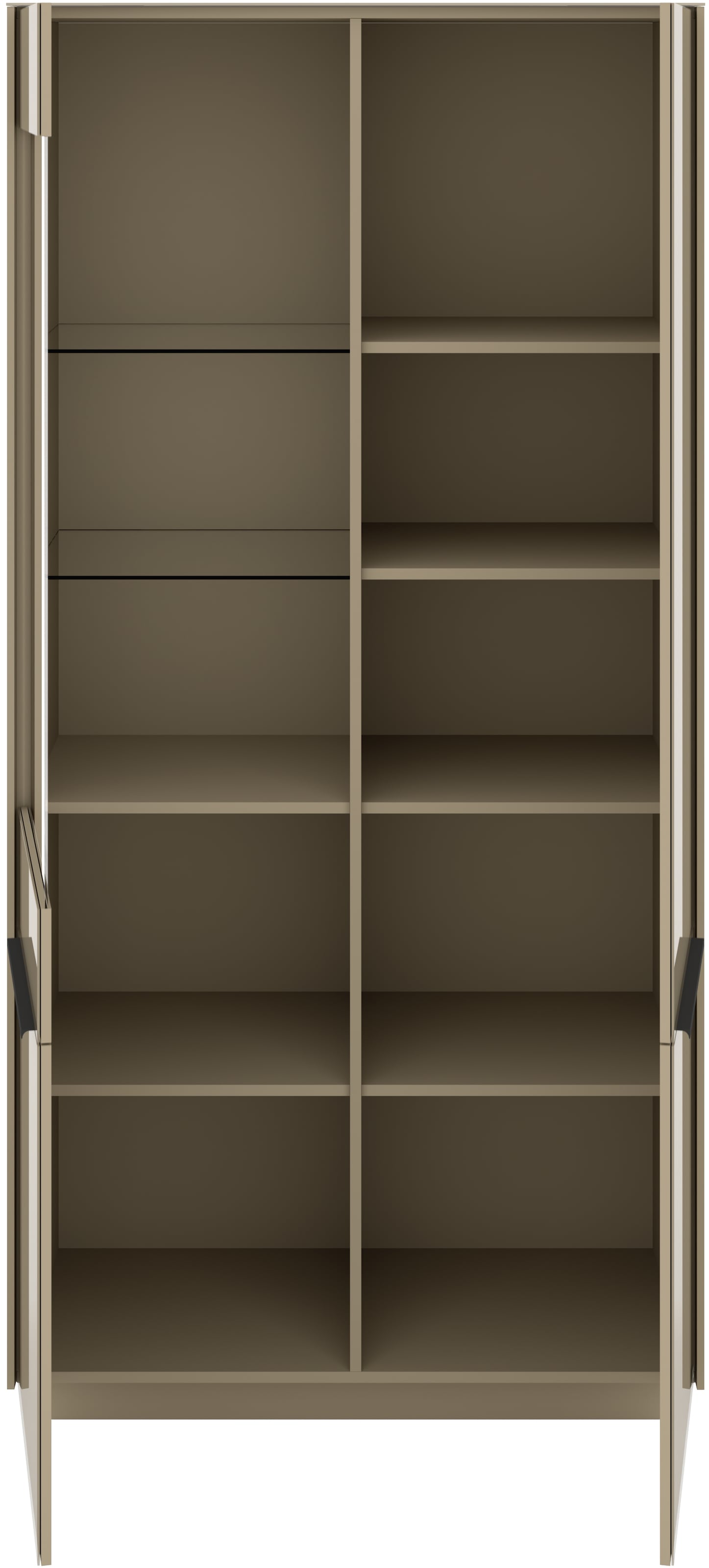 set one by Musterring Standvitrine »Reno« 1 Stk. tlg. Mit Sockel in diversen Farben, 193 cm Höhe & Farbauswahl