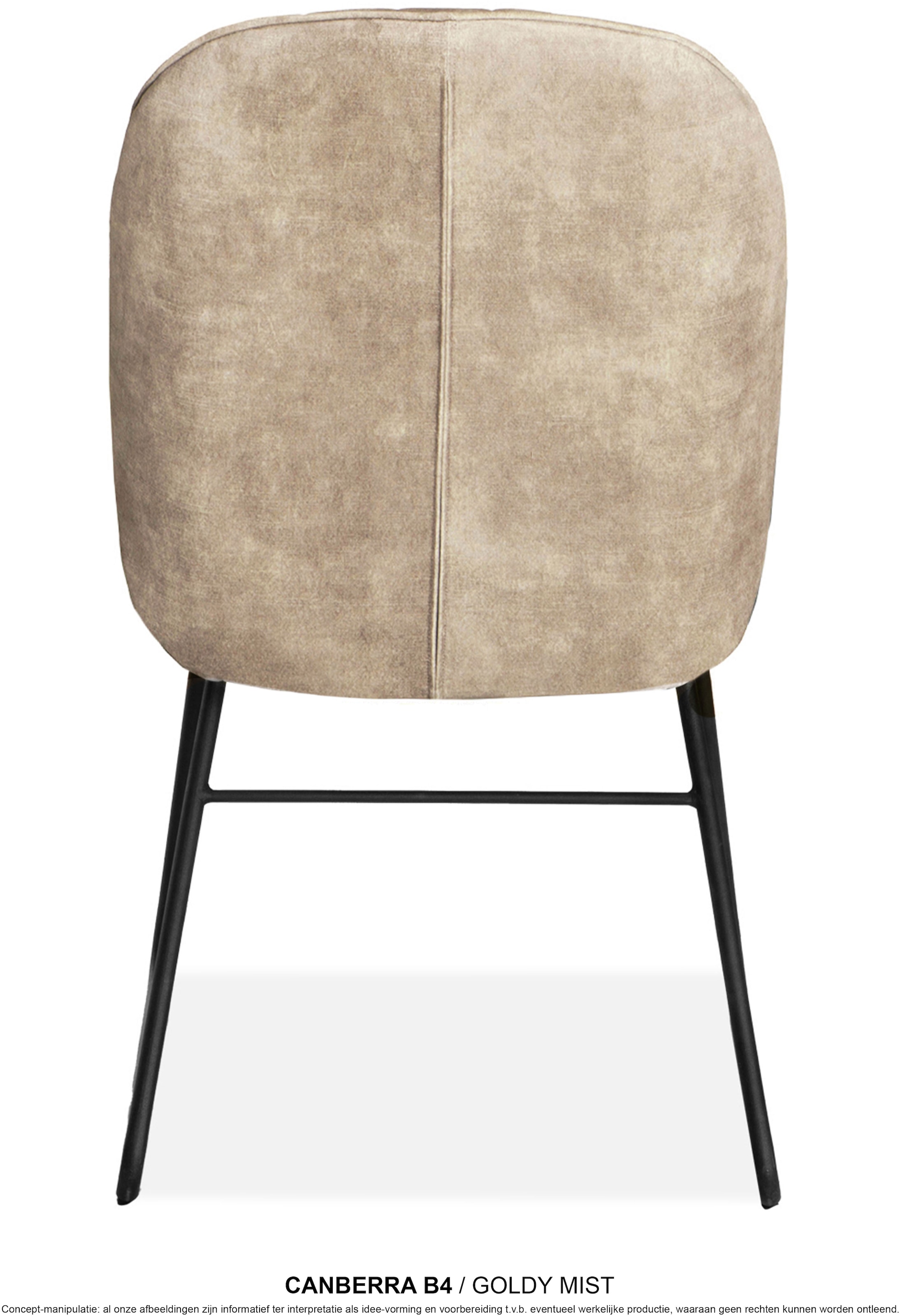 OMG Design Esszimmerstuhl »Canberra« (Set) 1 Stk.Esszimmerstuhl, pflegeleichter Samtvelour Bezug