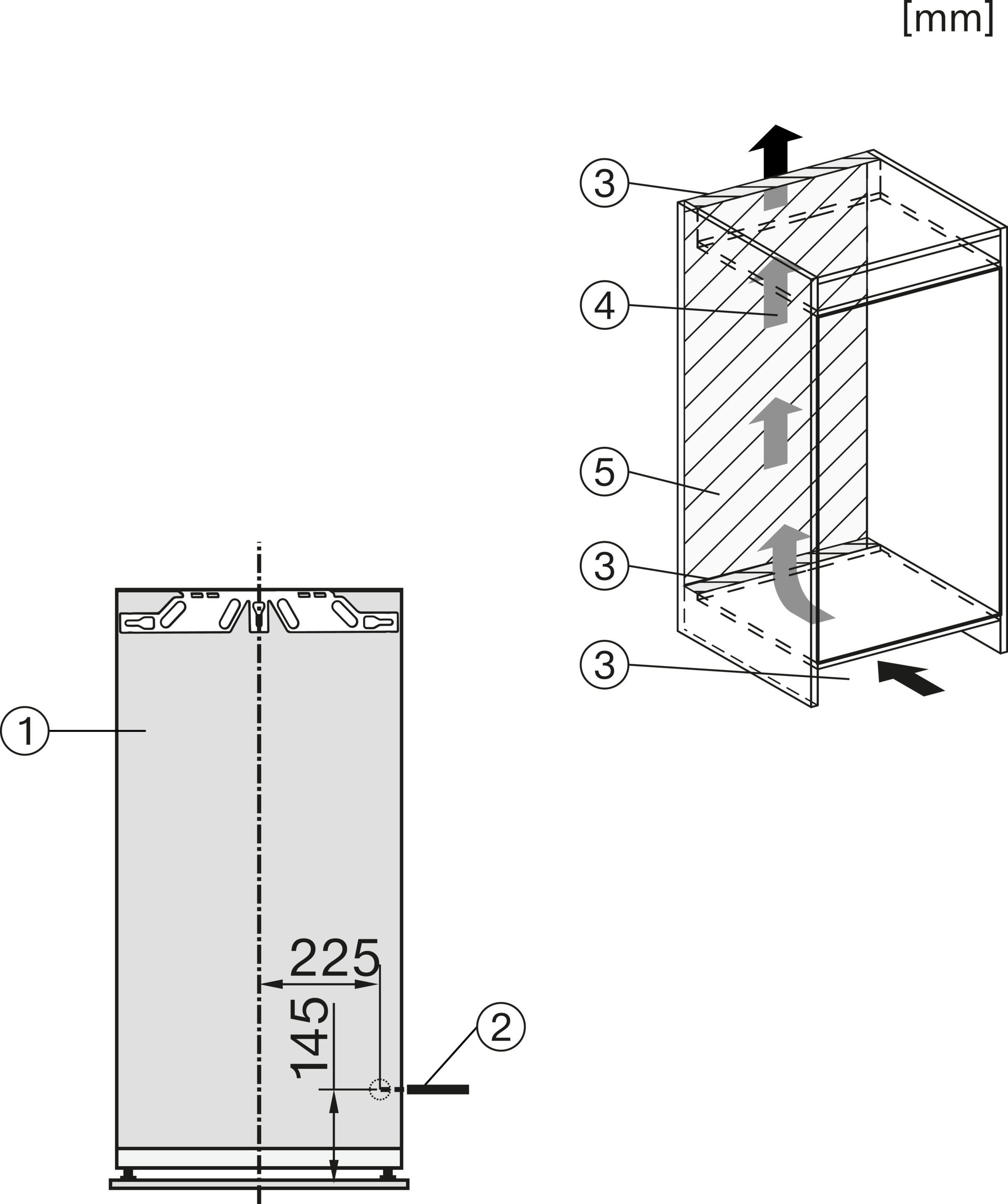Miele Einbaukühlschrank »K 7348 C 125 Gala Ed«