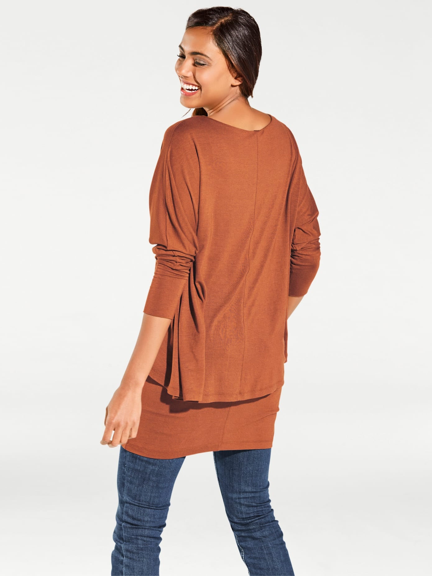 heine Rundhalsshirt »Rundhals-Shirt«, (1 tlg.)