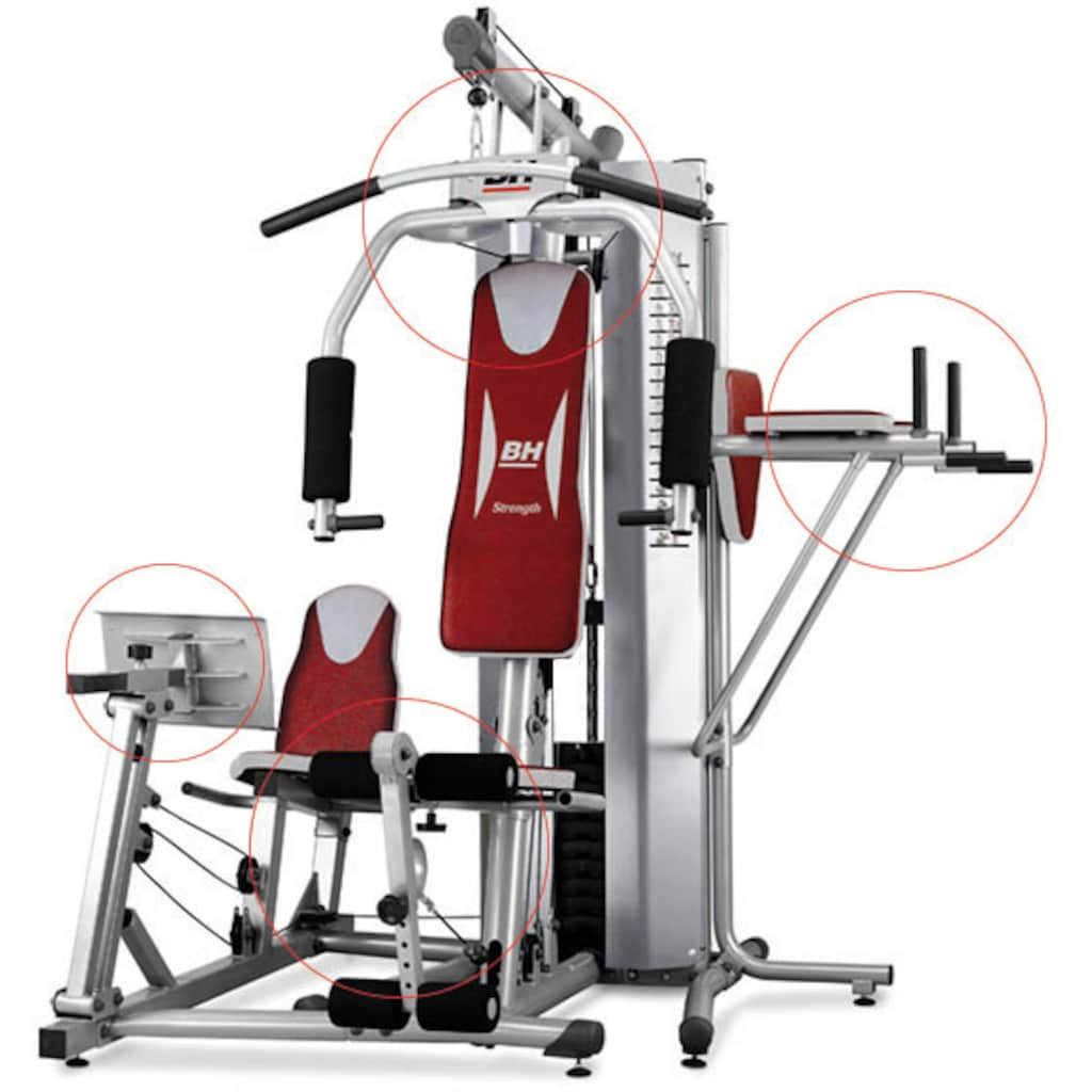 BH Fitness Kraftstation »GLOBAL GYM TITANIUM G152X«