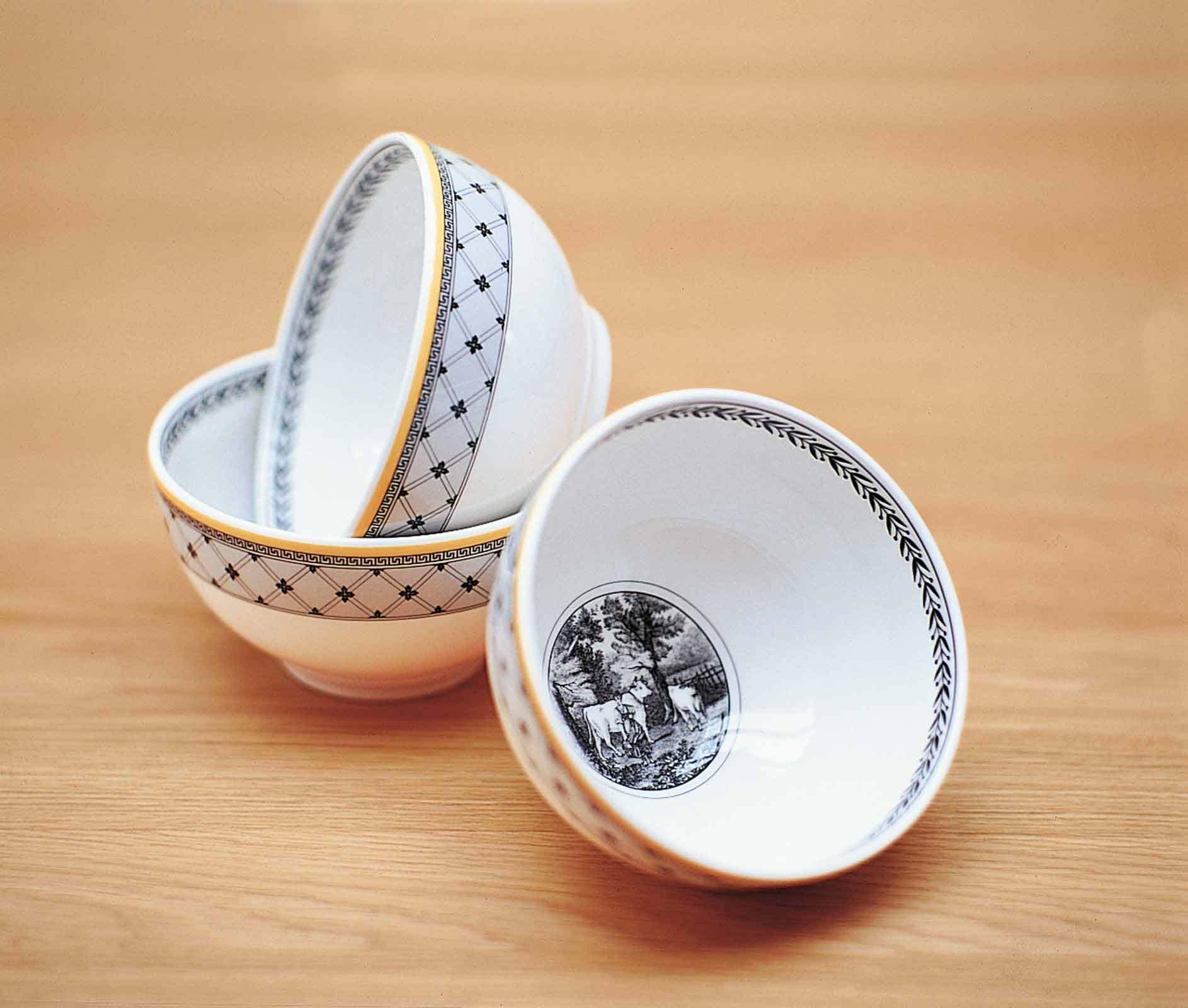 Villeroy & Boch Schale »Schälchen Audun Ferme 150 ml 4er Set bunt«