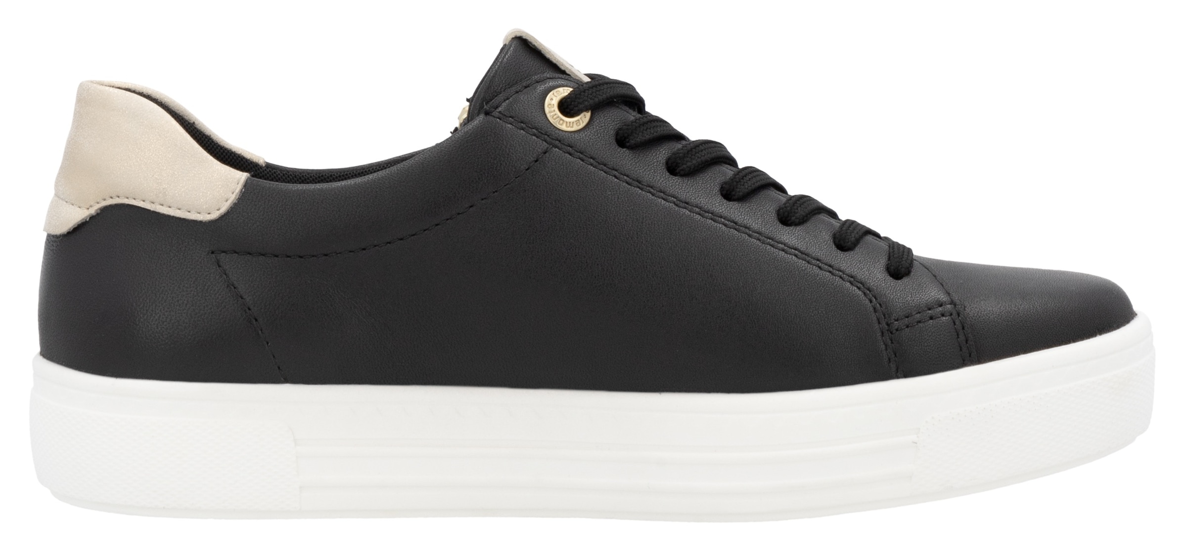 Remonte Plateausneaker, Feizeitschuh, Halbschuh, Schnürer, herausnehmbare Soft-Einlage