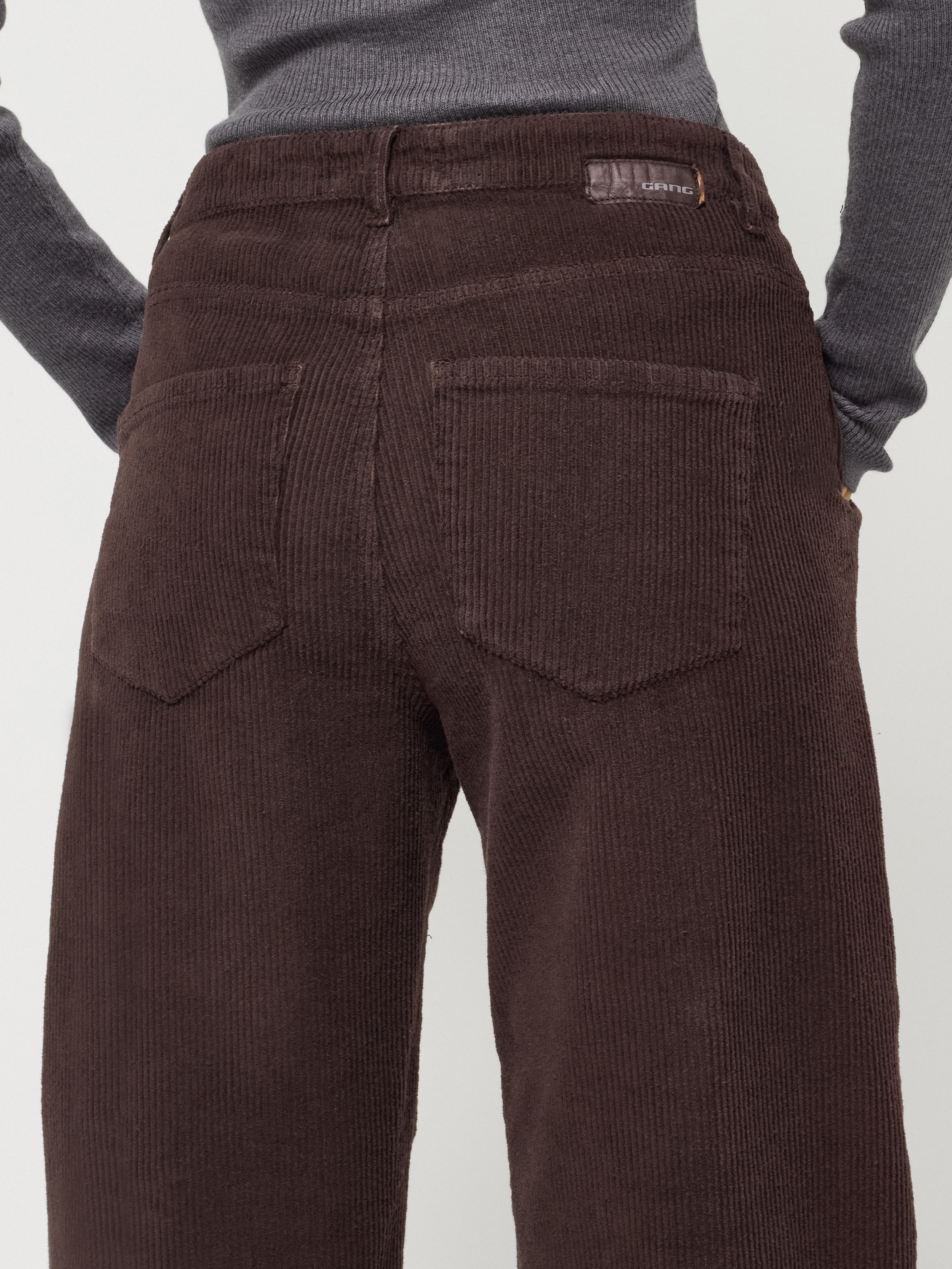 GANG Cordhose »94VIA«  im Balloon Fit, hohe Taille