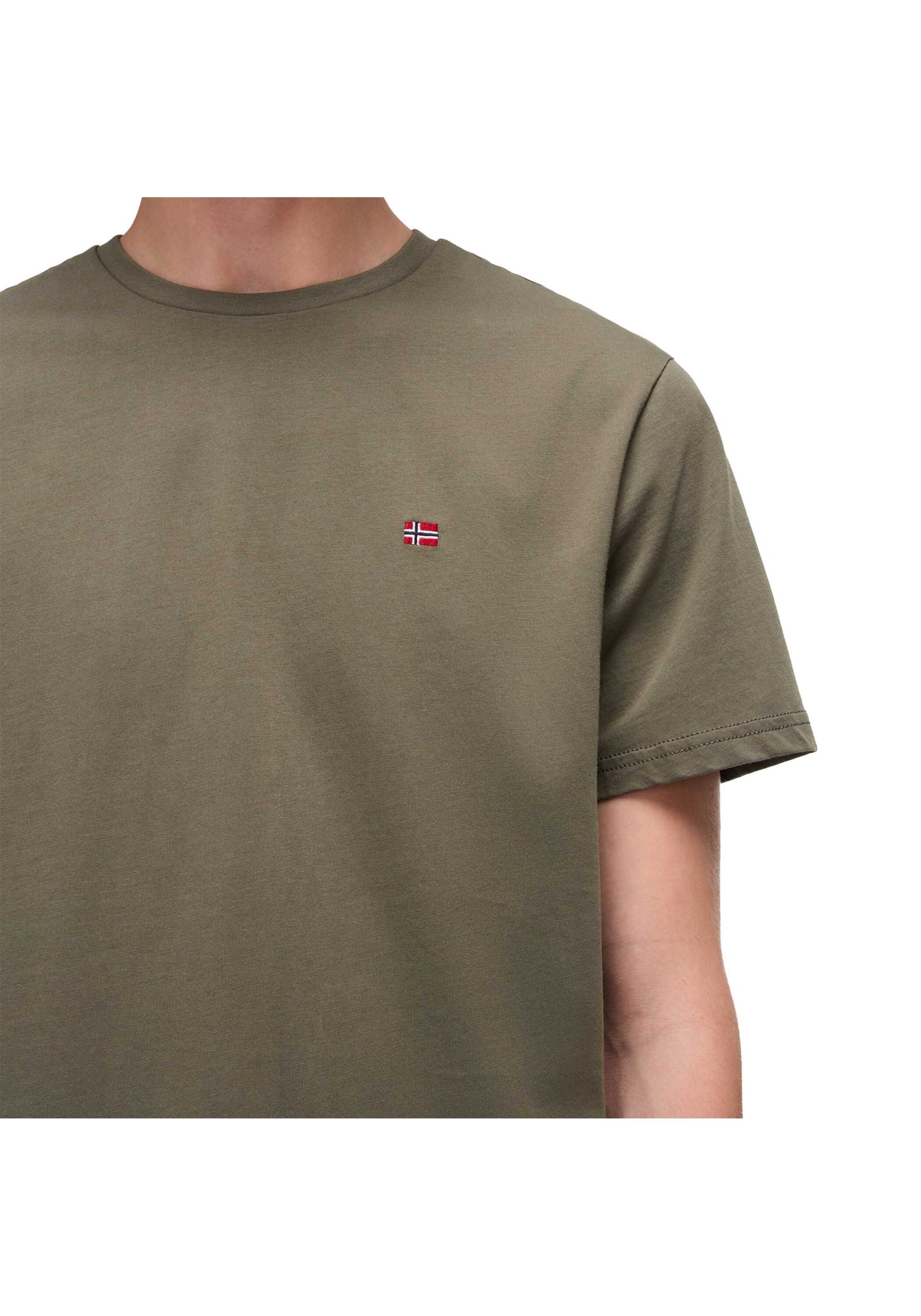 Napapijri T-Shirt »T-Shirt SALIS Small Flag 1er Pack«