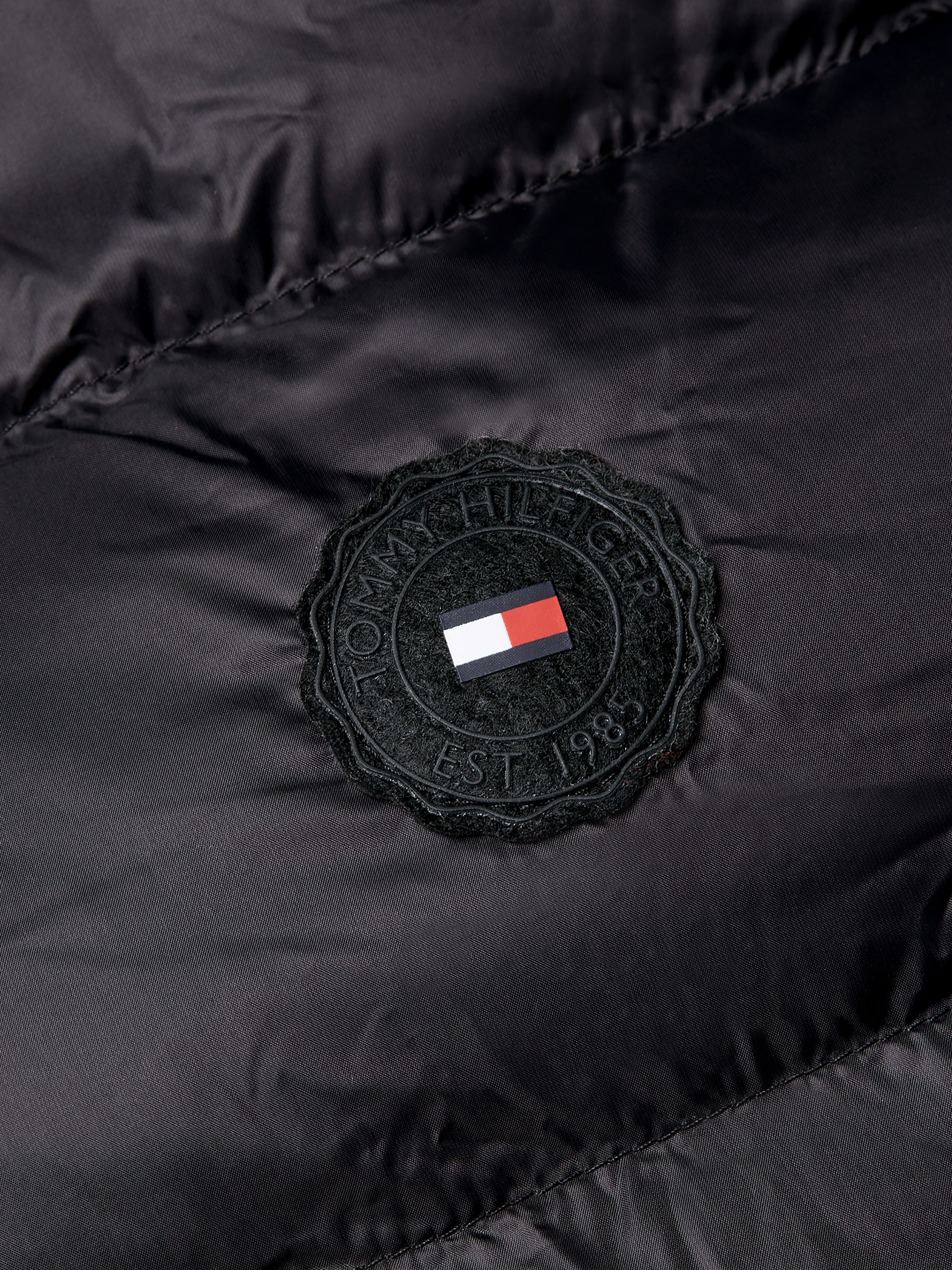 Tommy Hilfiger Langmantel, mit Logoprägung