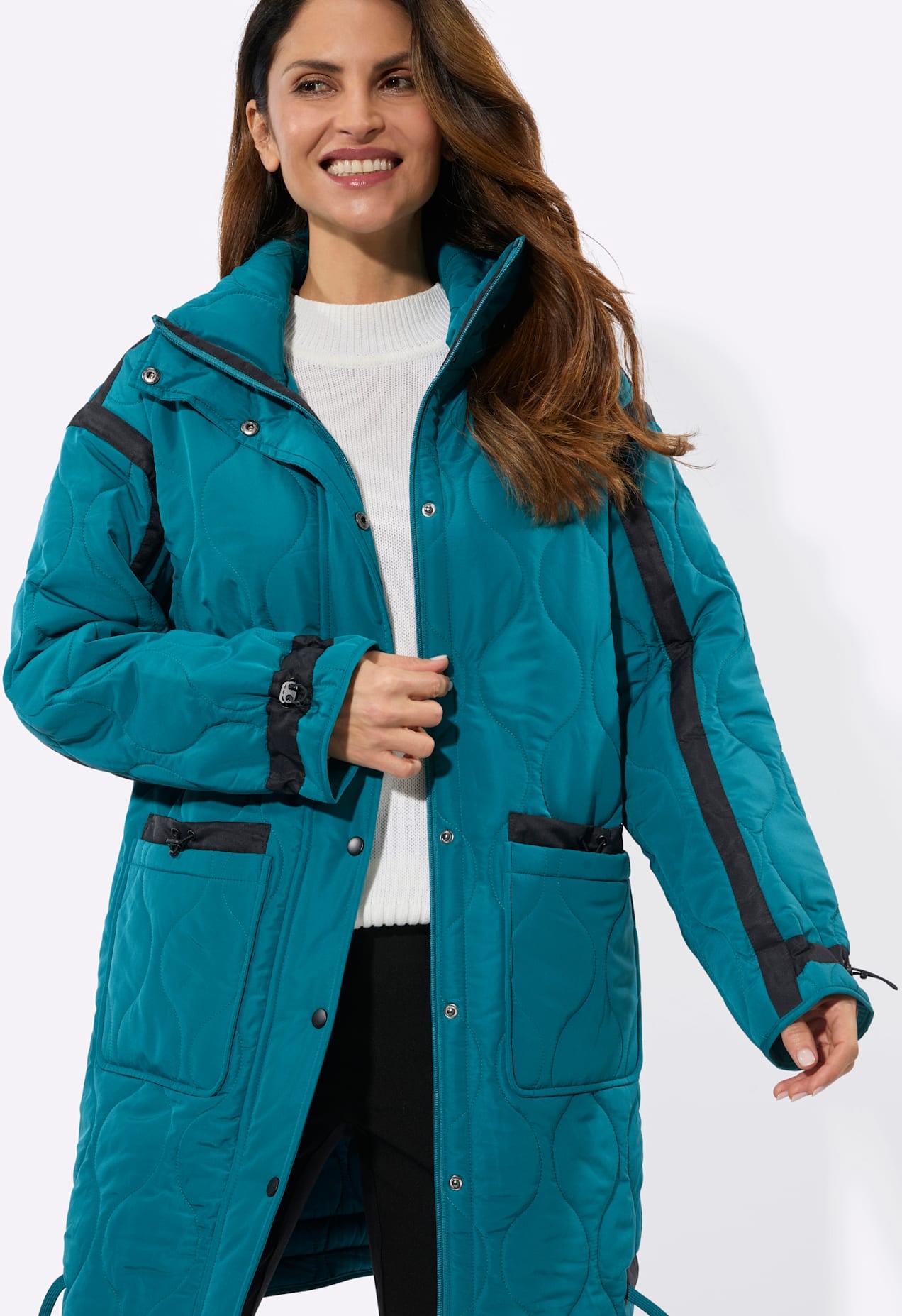 Inspirationen Steppjacke ohne Kapuze