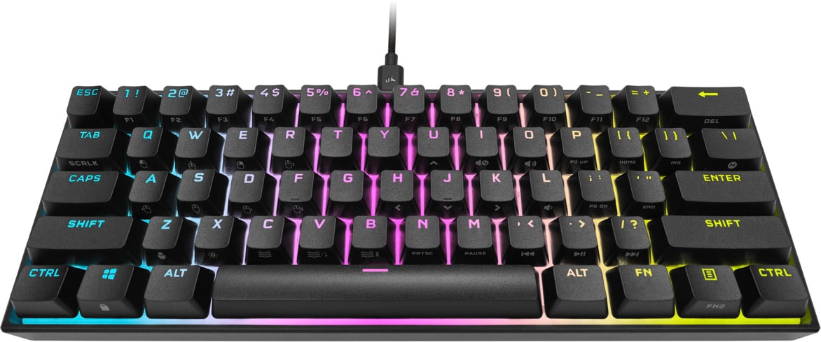 Corsair Gaming-Tastatur »K65 Mini MX Speed«, (Fn-Tasten-Gaming-Modus)