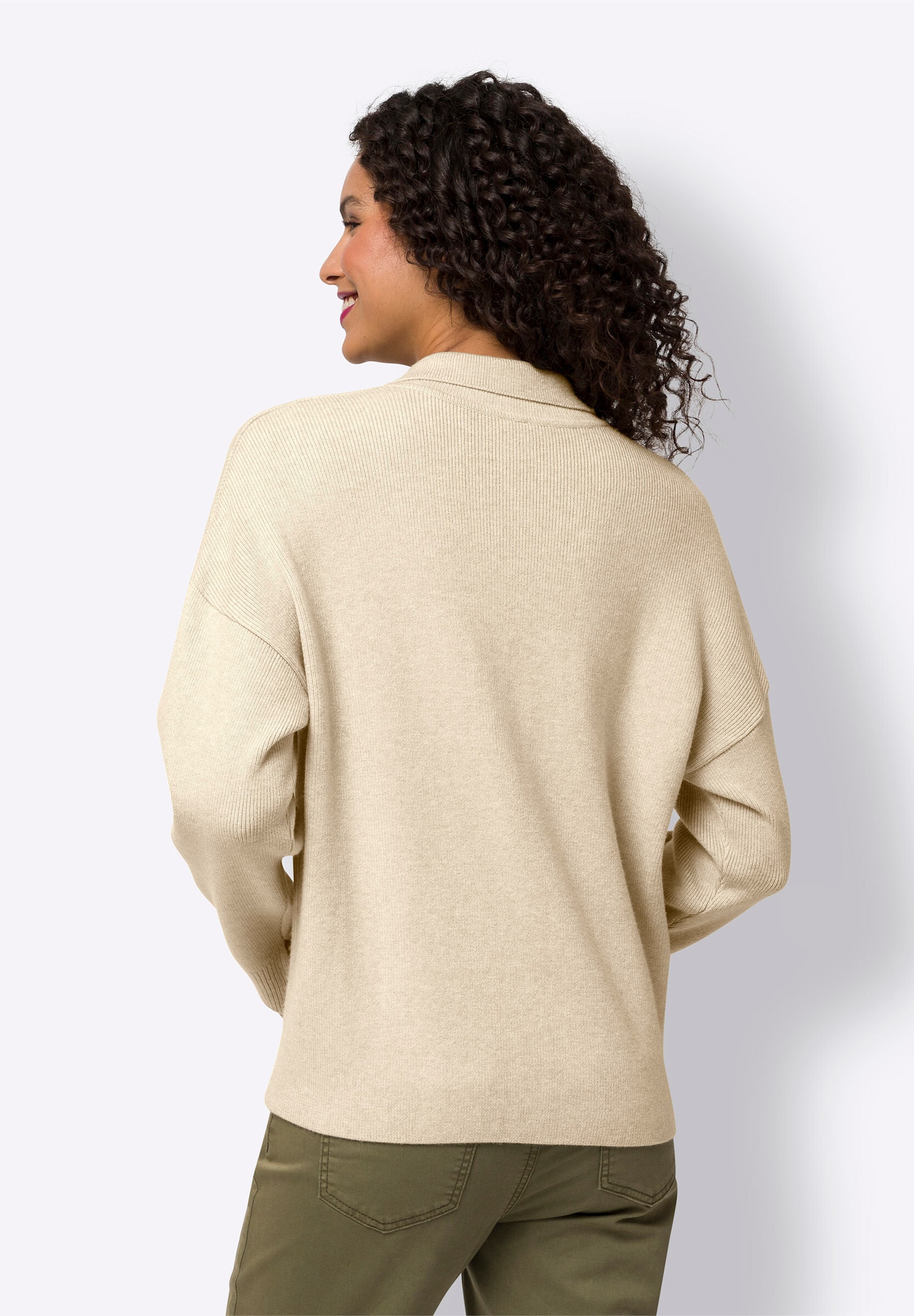 heine Strickjacke »Cardigan Strickjacke aus Flauschgarn«