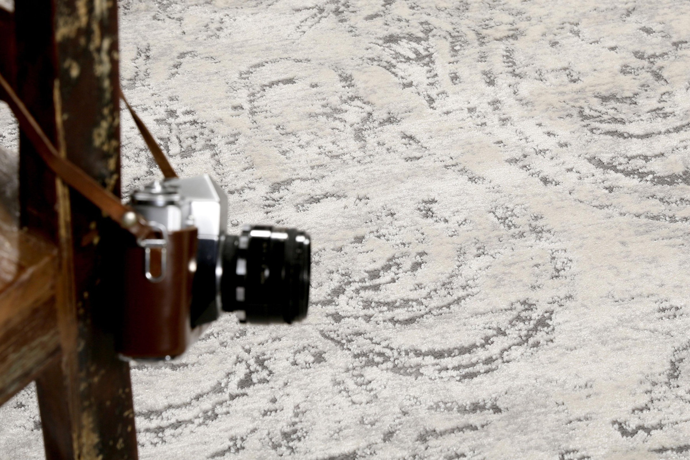Esprit Teppich »Elda ESP-5198«, rechteckig, 12 mm Höhe, Hoch Tief Struktur, Floral, Wohnzimmer