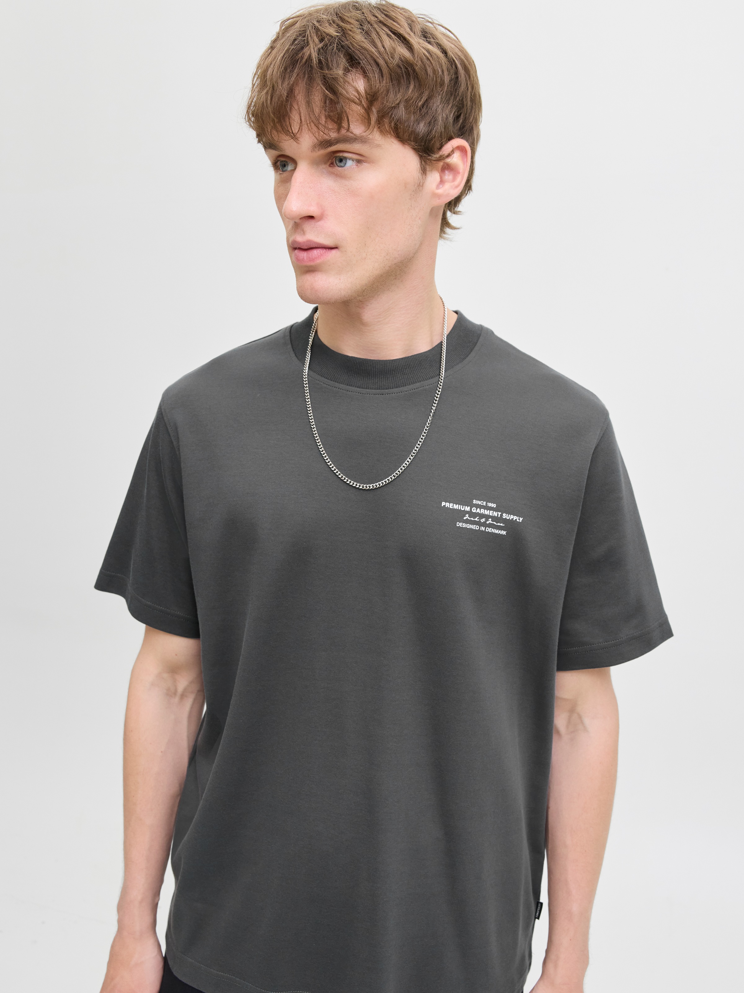 Jack & Jones Rundhalsshirt »JPRBLACHAD BRANDING SS CREW NECK TEE SN«