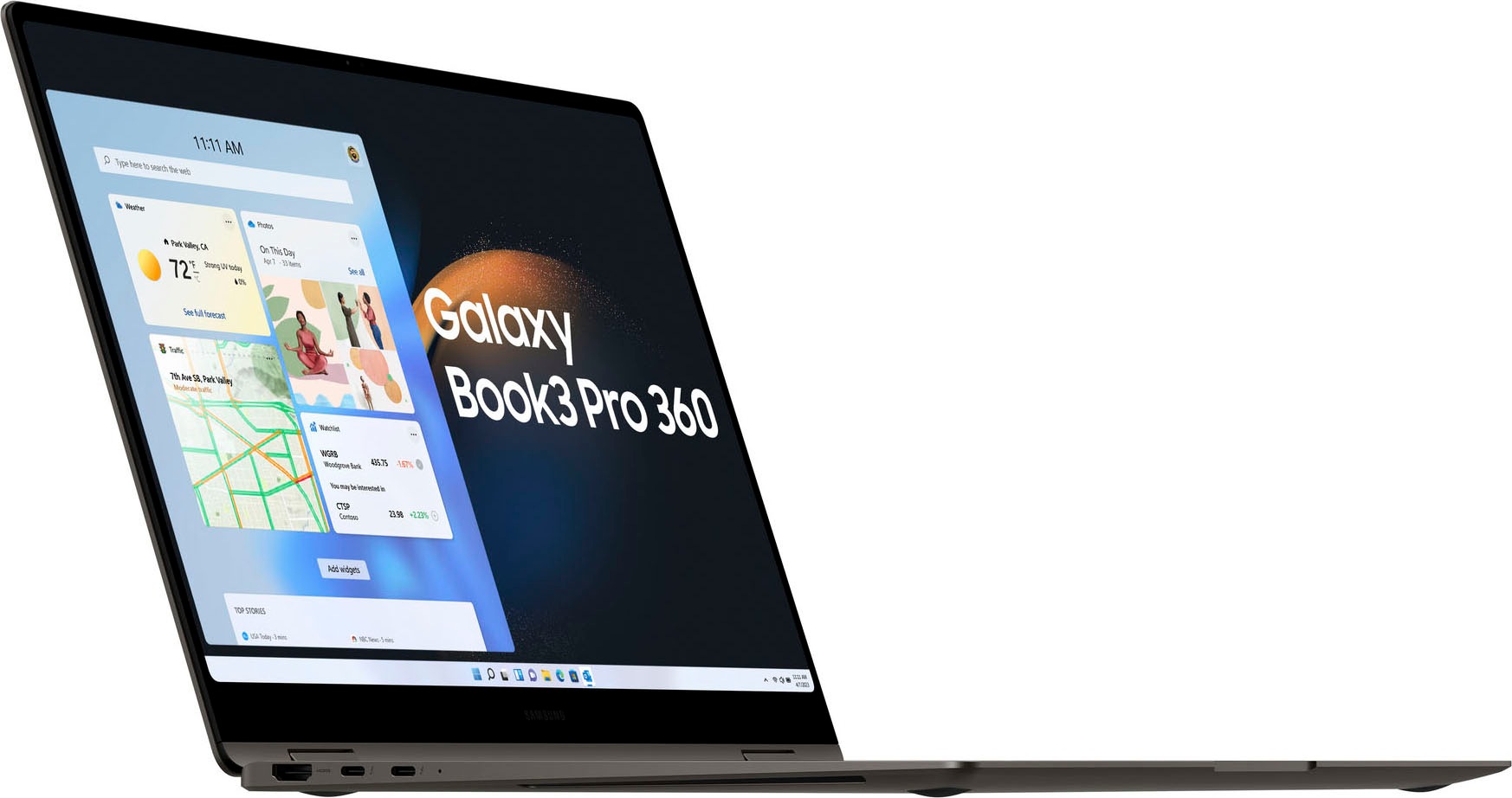 Samsung Convertible Notebook »Galaxy Book3 Pro 360«, 40,62 cm, / 16 Zoll, Intel, Core i7, Iris Xe Graphics, 512 GB SSD