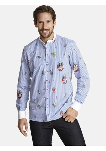 SHIRTMASTER Langarmhemd »tattooforyou«, Baumwollhemd, Regular Fit kaufen