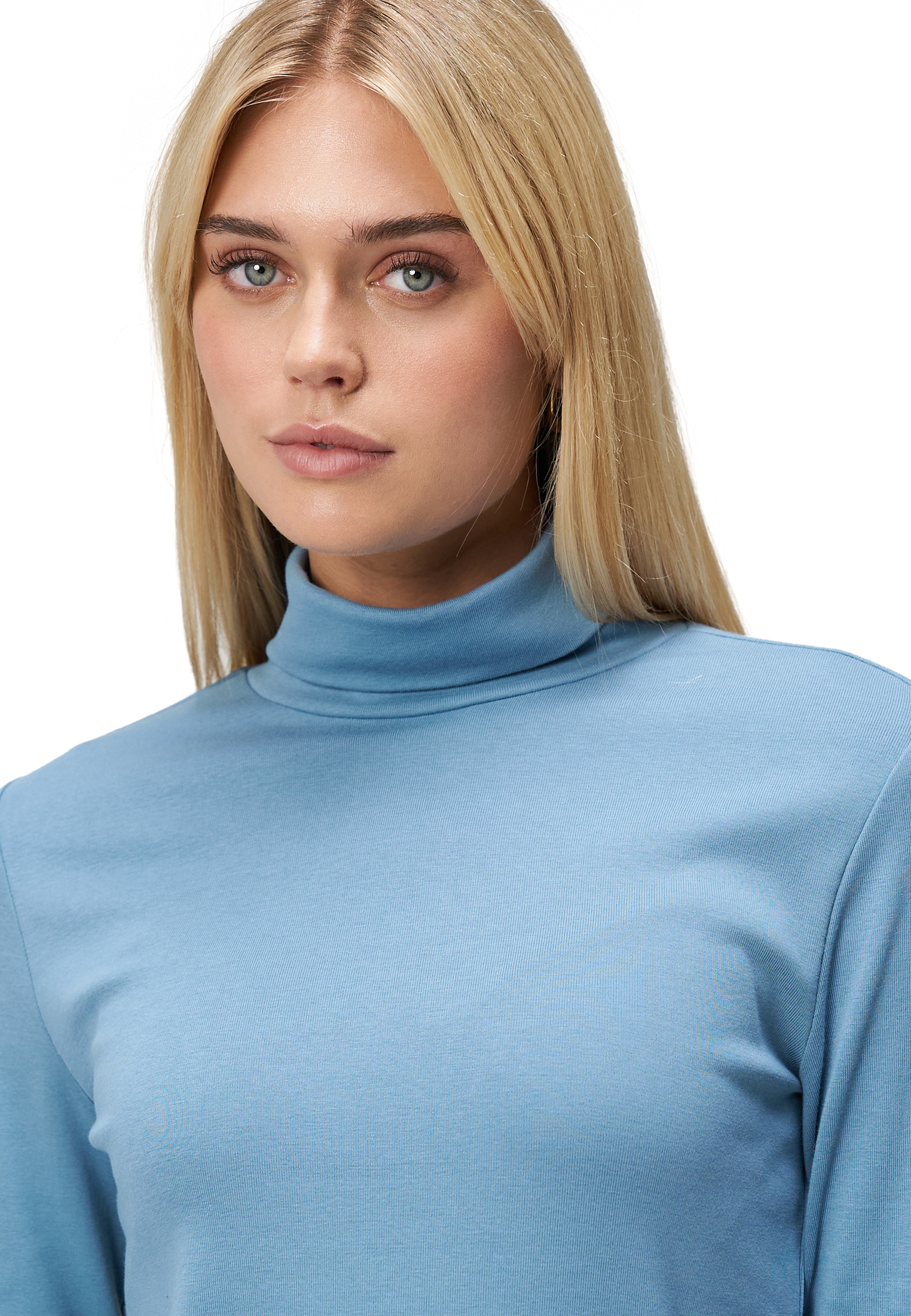 Zero Langarmshirt »Rollkragenshirt mit langen Ärmeln«