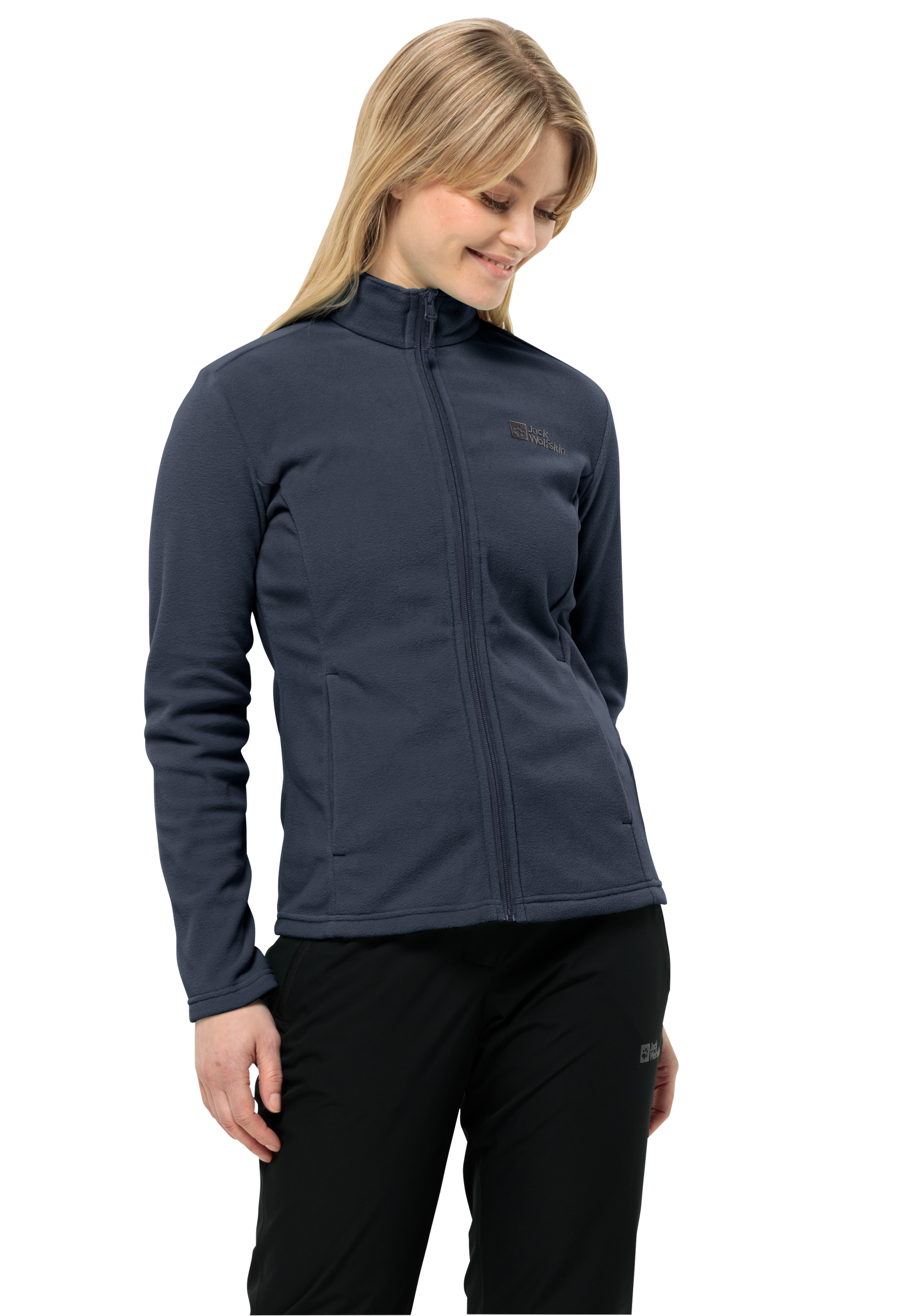 Jack Wolfskin Fleecejacke »TAUNUS«, leichter, dehnbarer, atmungsaktiver Midlayer
