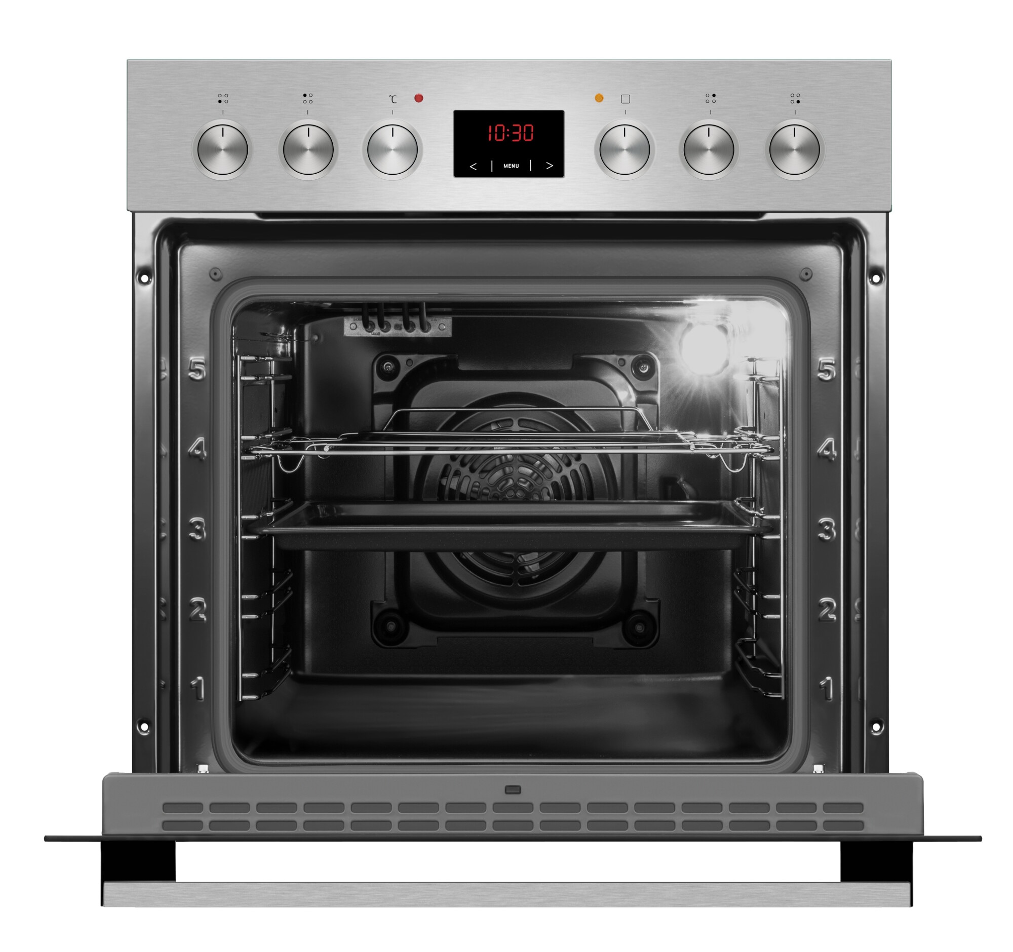 Amica Induktions Herd-Set »EHI 935 611 E« mit Teleskopauszug nachrüstbar Simple Steam Reinigungsfunktion Komfortables Kochen und Backen mit übersichtlicher Handhabung