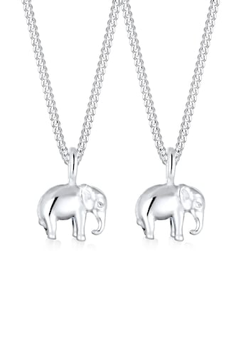 Elli Schmuckset »Mutter Kind Elefant Verbundenheit 925 Silber« kaufen