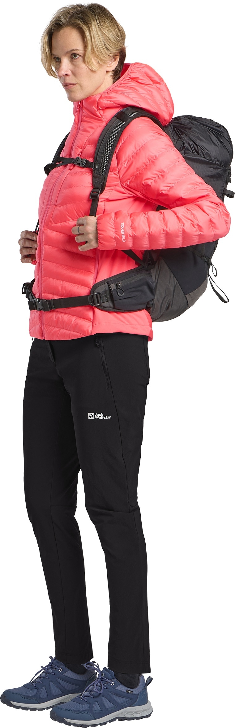 Jack Wolfskin Funktionsjacke »ROUTEBURN PRO INS JKT W«, mit Kapuze