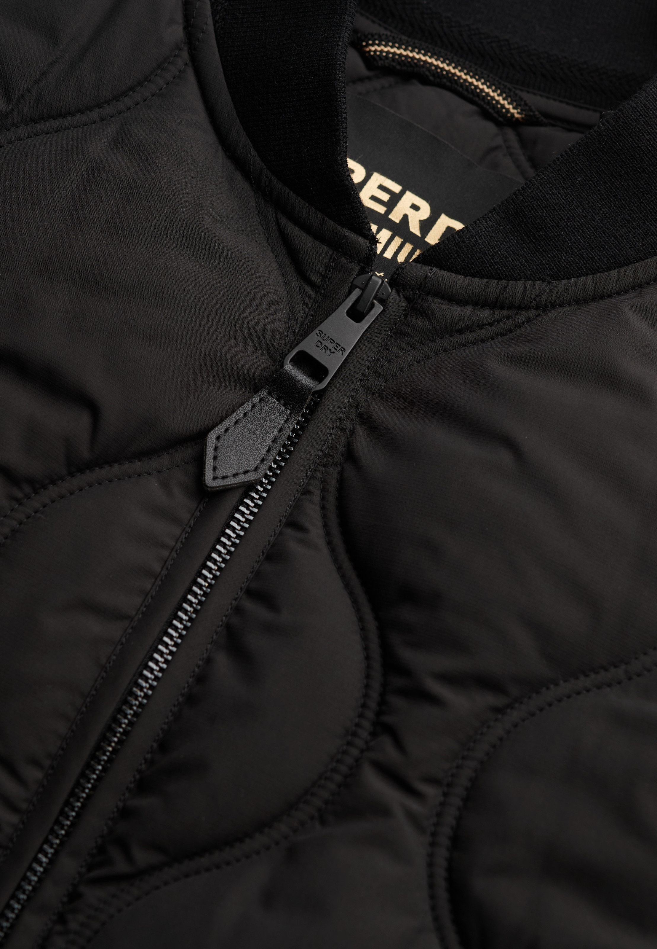 Superdry Steppjacke »SHORT QUILTED LINER JACKET« ohne Kapuze
