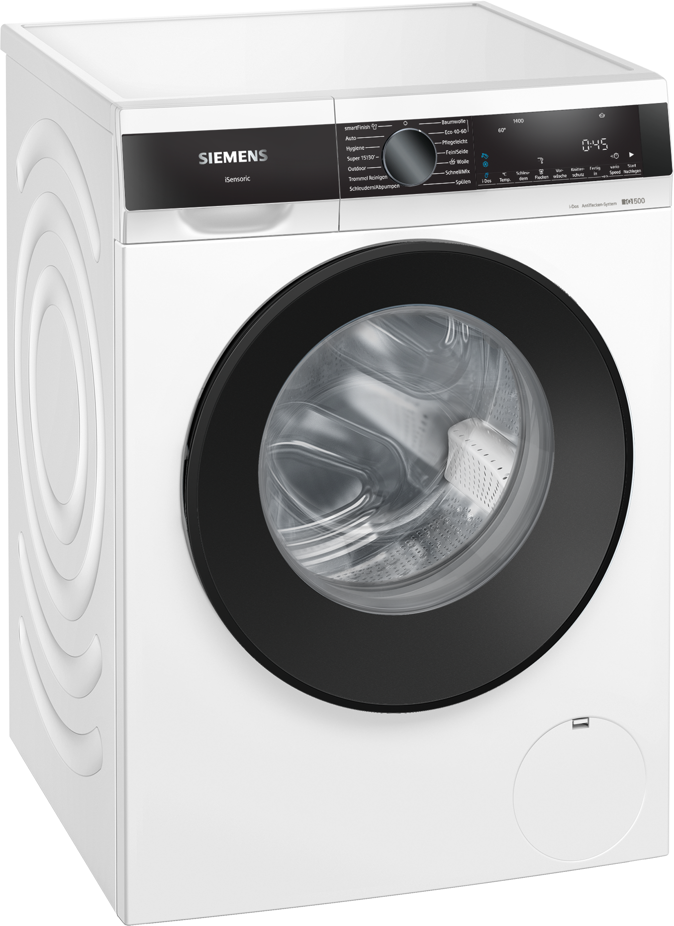 SIEMENS Waschmaschine iQ500 »WG44G2F41«, 9 kg, 1400 U/min, i-Dos: automatische Dosierung & smartFinish: glättet dank Dampf Falten