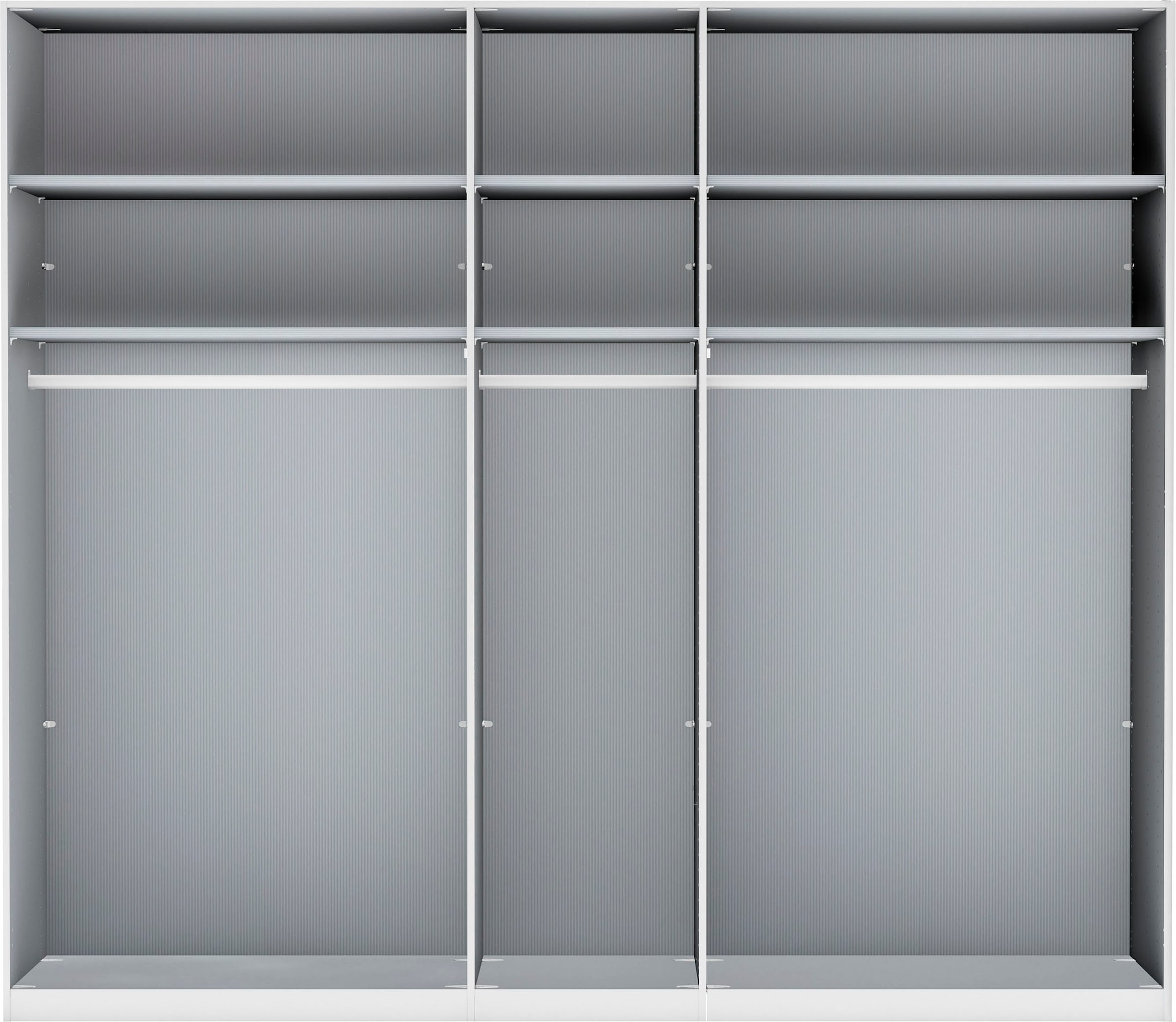 WIEMANN Drehtürenschrank »Monaco« mit Teil-Glasfront sowie hochwertige Beschläge inkl. Türdämpfung