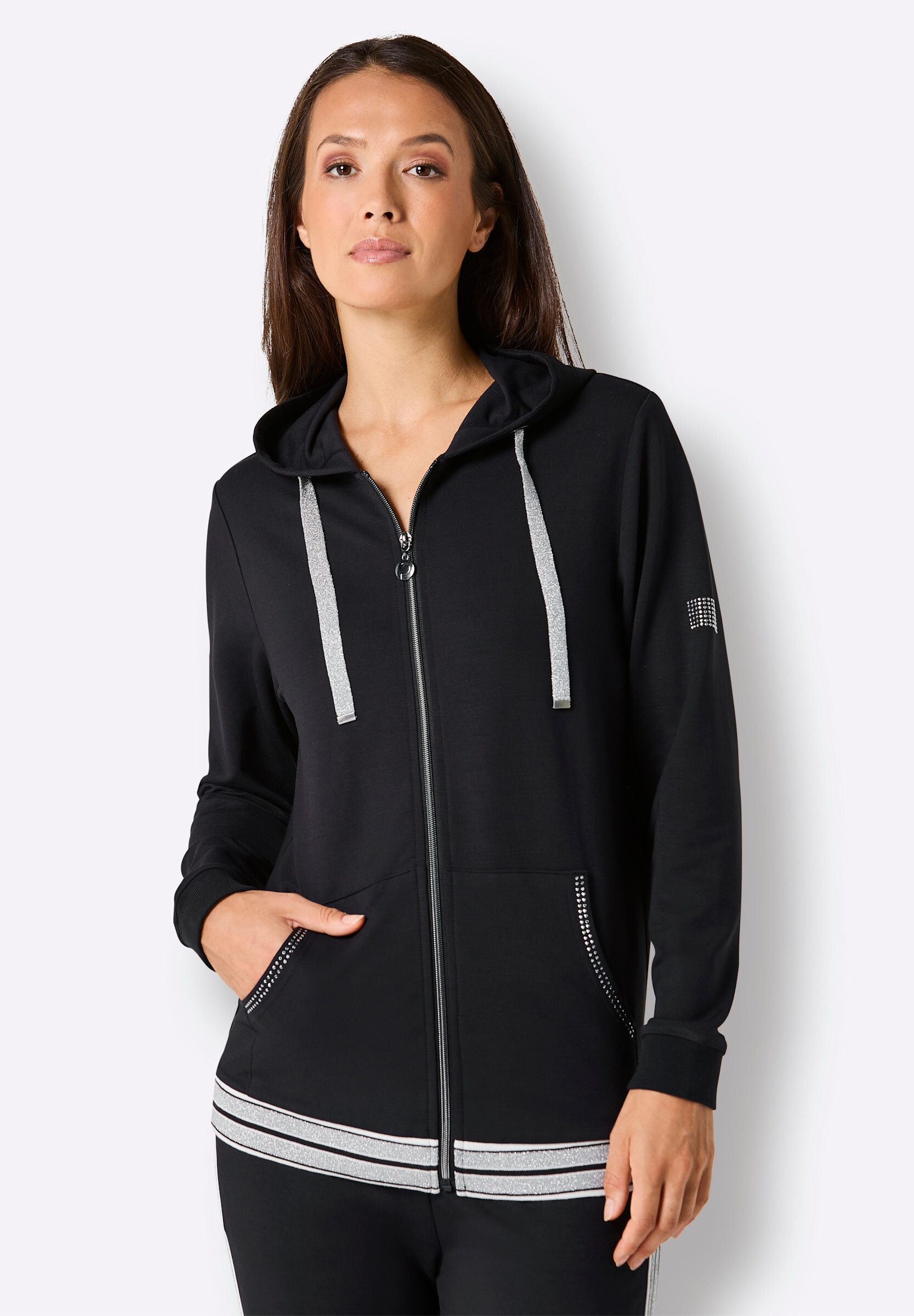 creation L Kurzjacke »Modal-Viskose-Jacke Modal-Viskose-Jacke« 1 Stk. tlg.