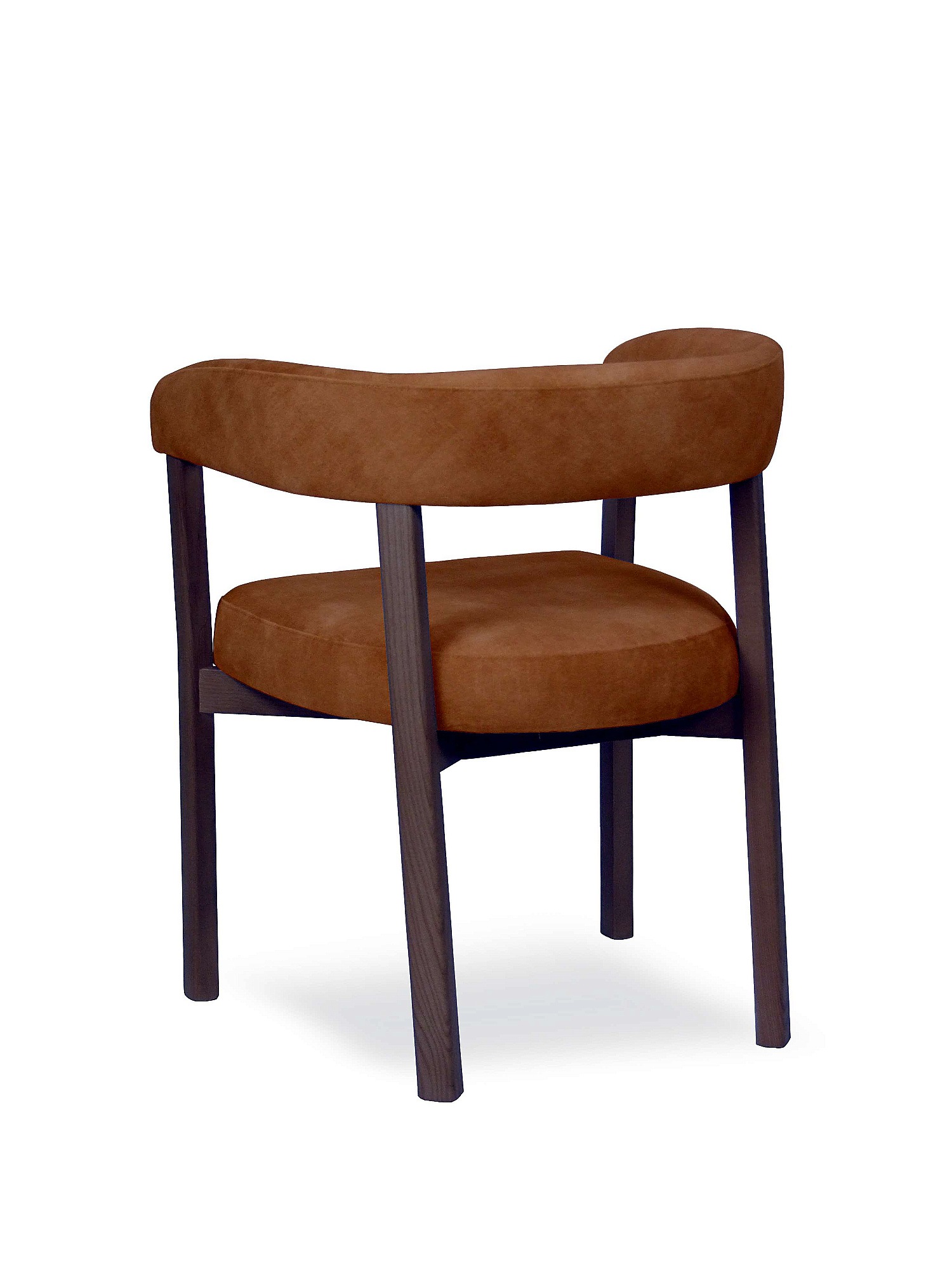 Home affaire Armlehnstuhl »NUVOLA Stuhl,Armstuhl,Made in Italy,Massivholz,Samt,24 Farbvarianten« () 1 Stk.Wohn-Arbeitszimmer,Leseecke,schmutzabweisenderVelours mit Wolkeneffekt