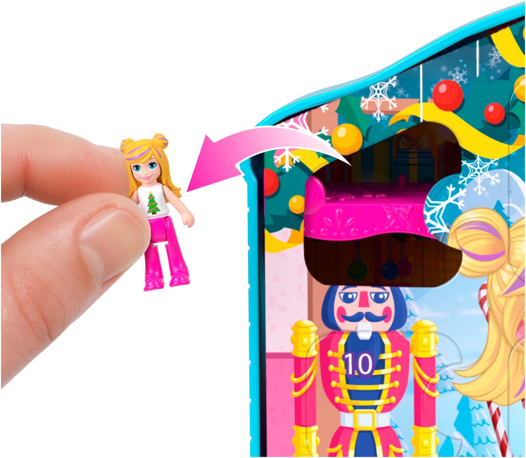 Polly Pocket Spielzeug-Adventskalender »Polly Pocket«, ab 4 Jahren