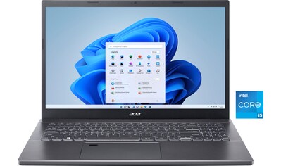 Acer Notebook »A515-57-58LU«, 39,62 cm, / 15,6 Zoll, Intel, Core i5, Iris Xe Graphics,... kaufen