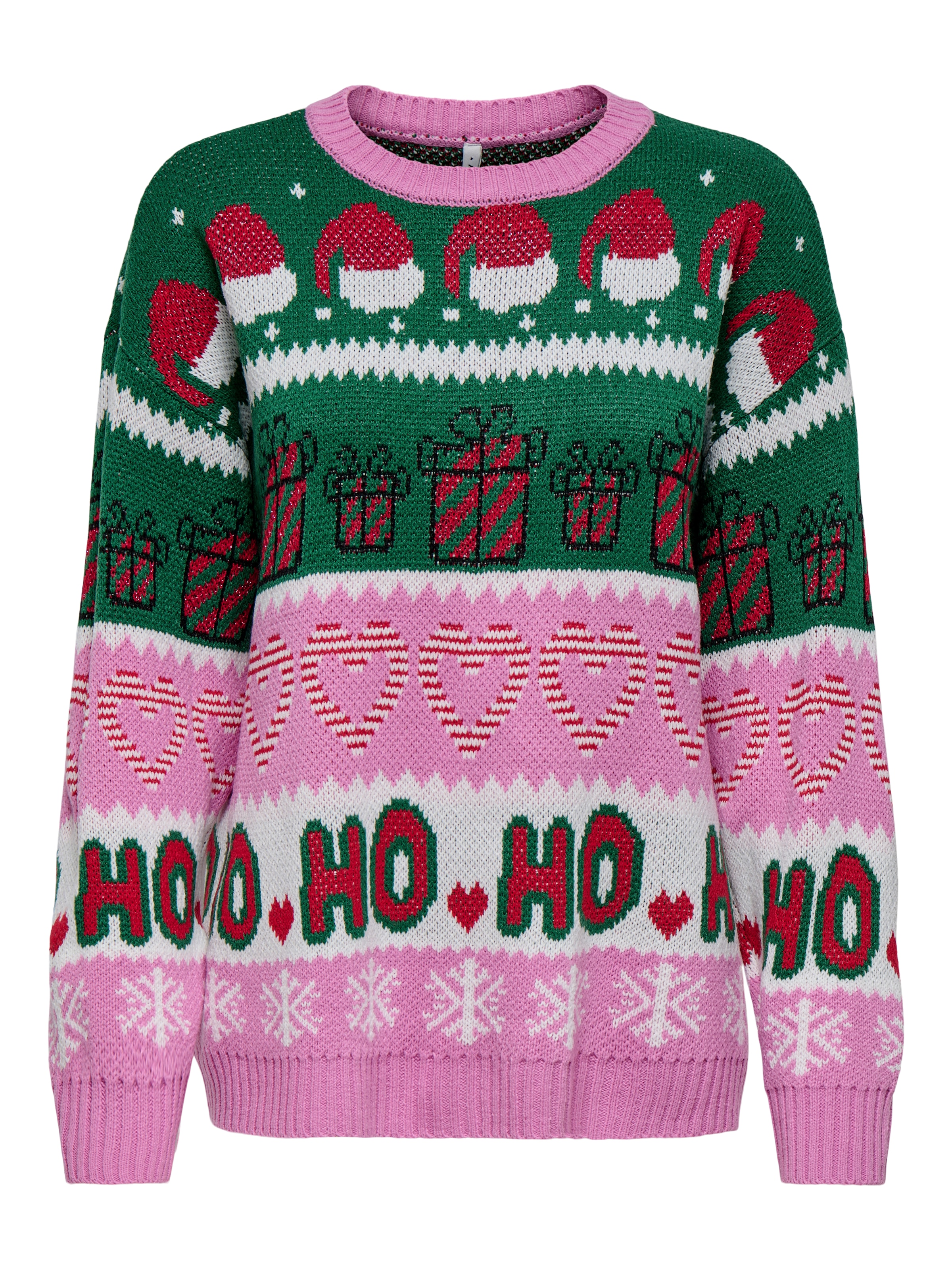 ONLY Weihnachtspullover »ONLXMAS HOHO LS PULLOVER KNT«