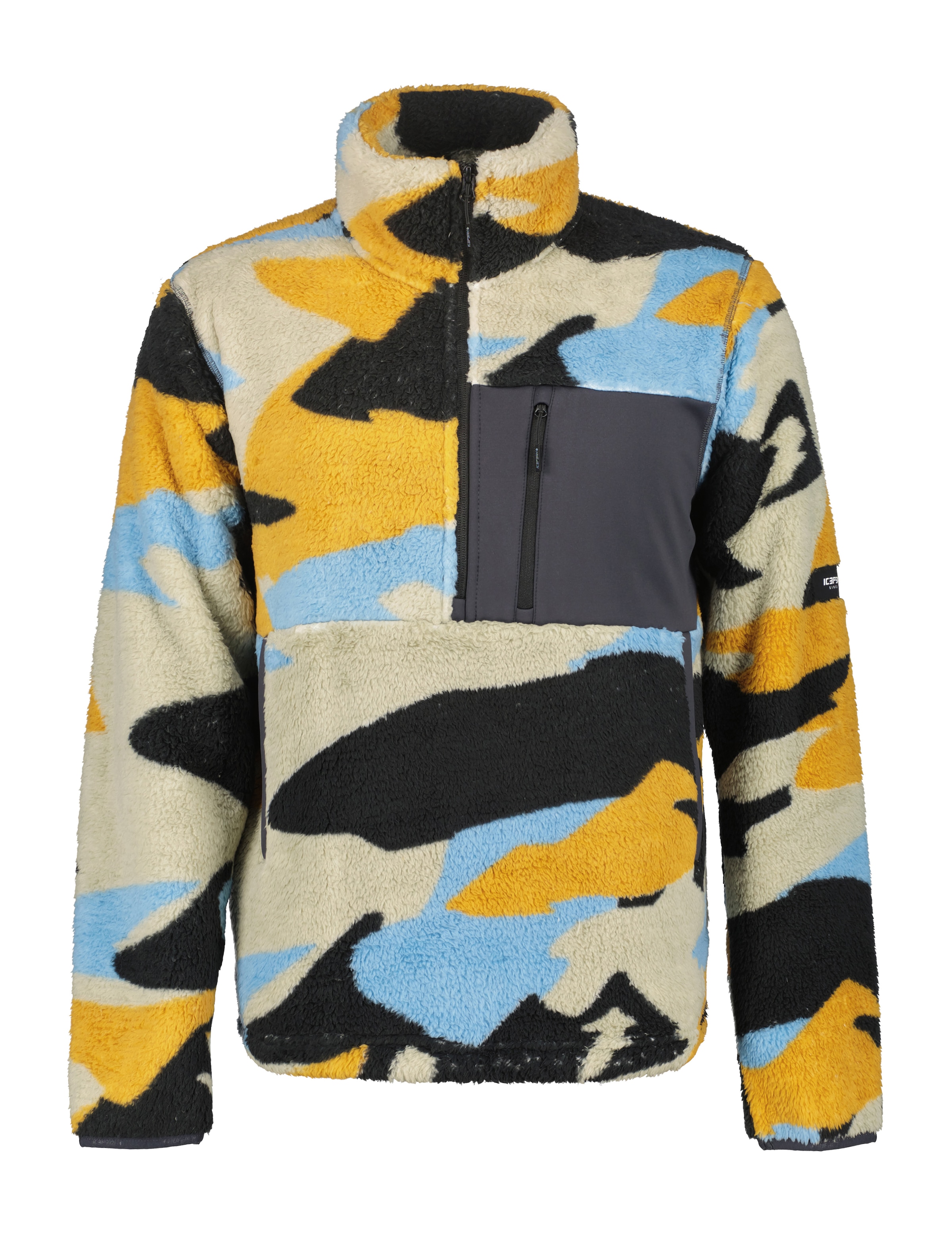 Icepeak Fleecepullover »ICEPEAK CRARY«, mit Kängurutasche und Brusttasche mit Reißverschluss

