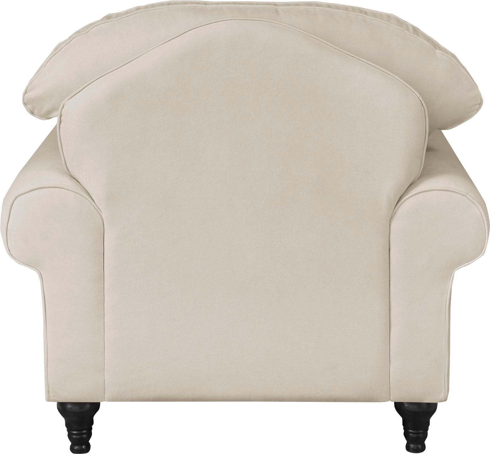 Home affaire Sessel »WESTMINSTER«, (Set, 2 St., 1Sessel, 1 Hocker), mit Federkern-Polsterung