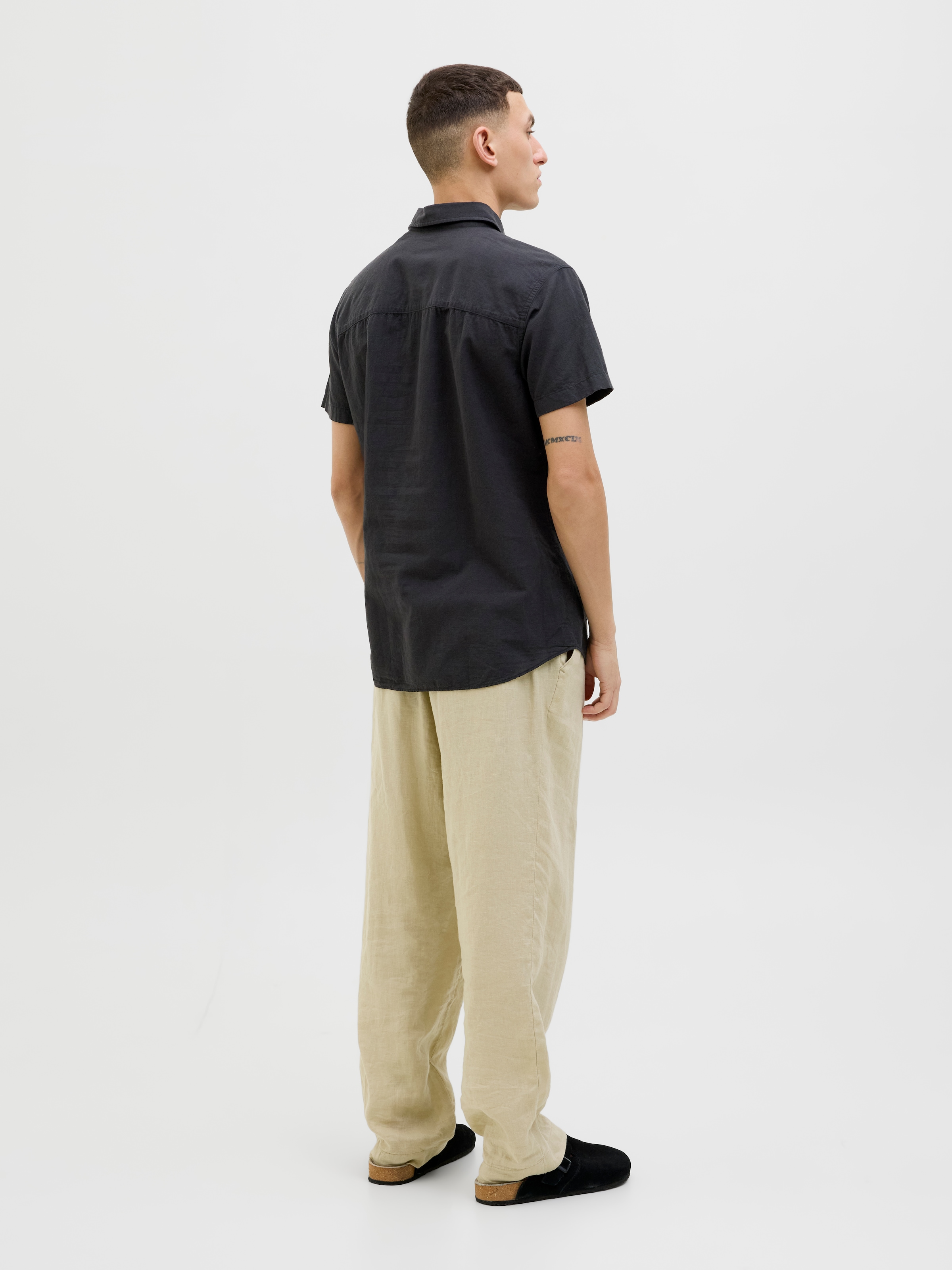 Jack & Jones Kurzarmhemd »JJEBREEZE SHIRT SS SN«, mit Hemdkragen