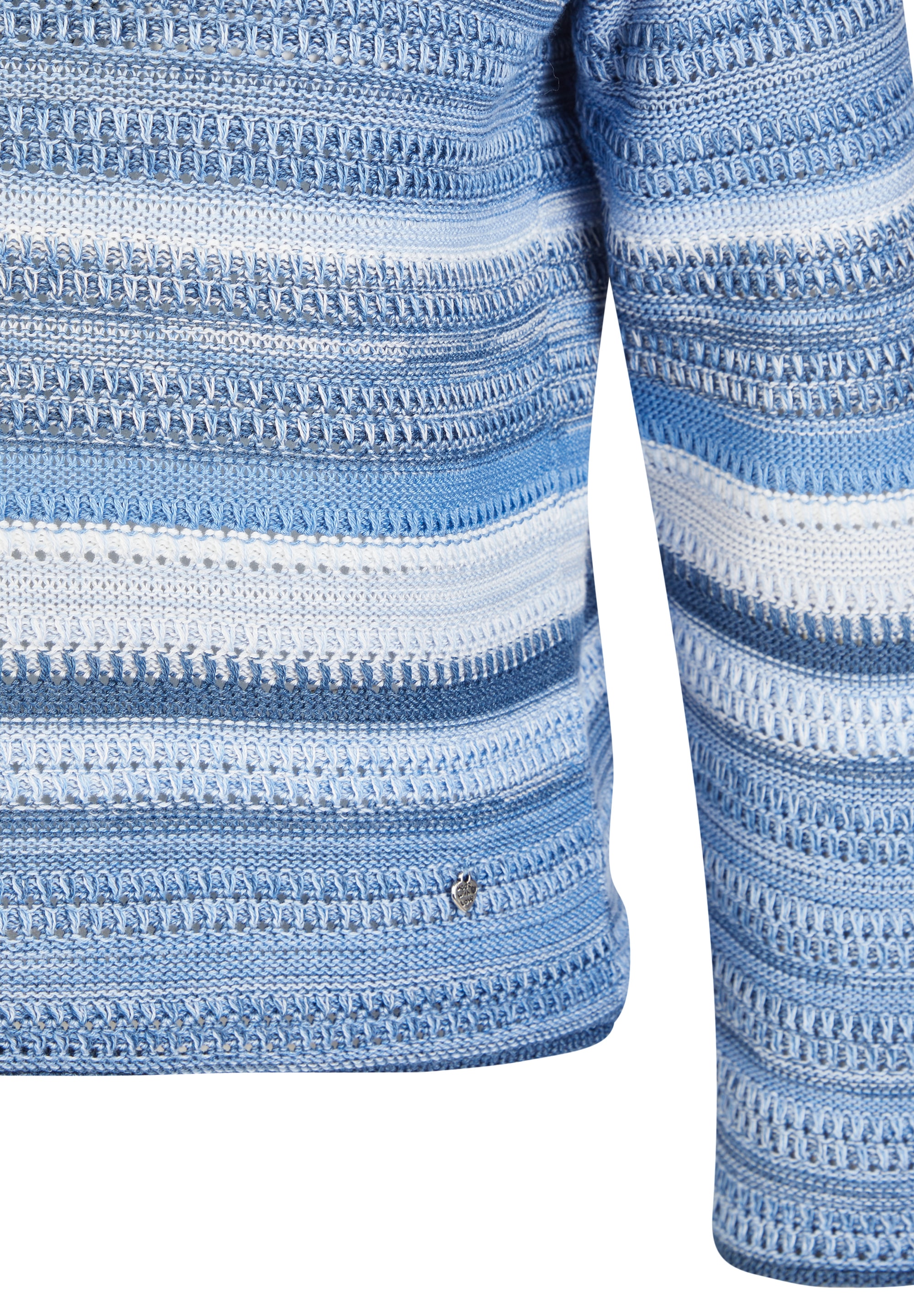 Rabe Strickpullover mit Streifen Muster