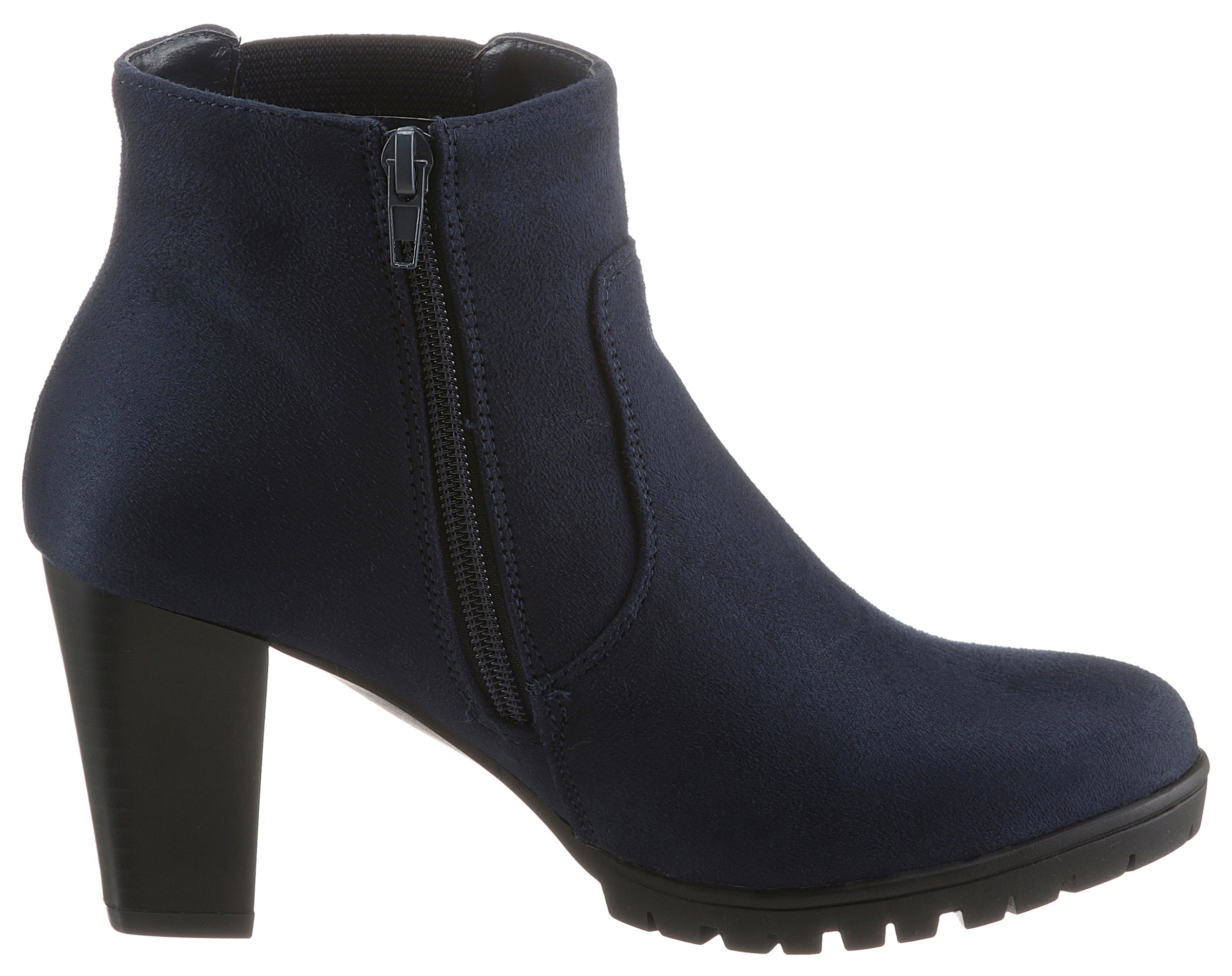 Aniston SHOES Stiefelette, mit seitlichem Stretcheinsatz