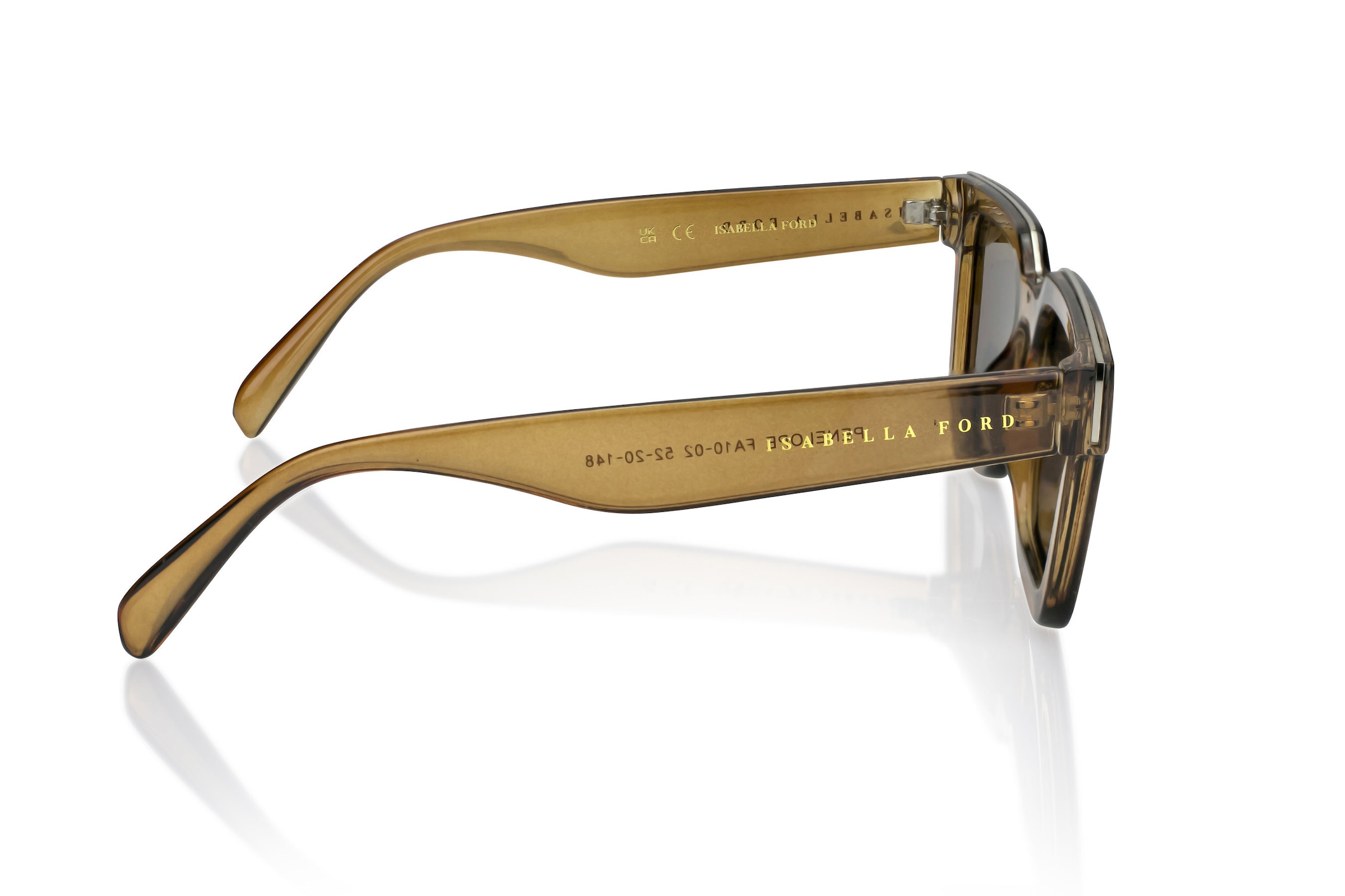ISABELLA FORD Sonnenbrille »FA10-02« Glas 0,74 mm, polarisierte Gläser, UV400, CAT3.0