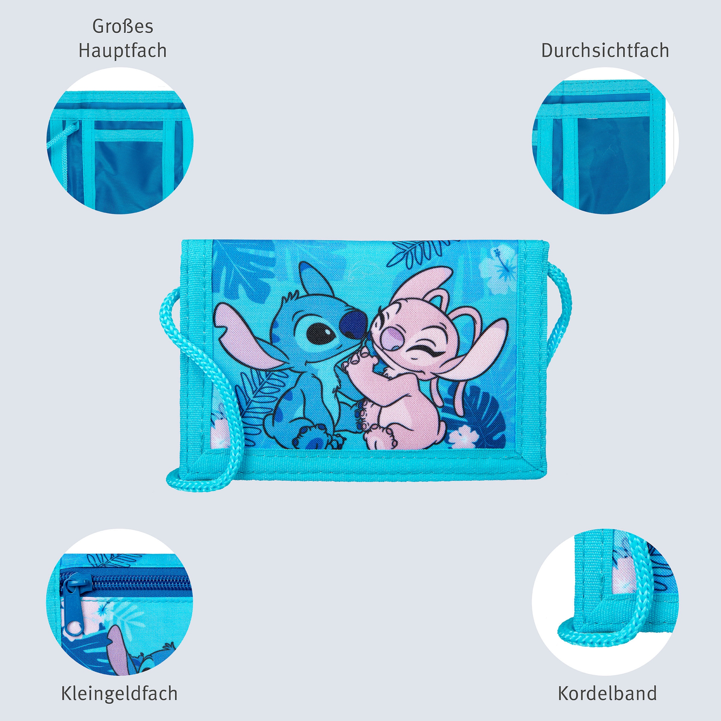 UNDERCOVER Kinderrucksack »Lilo&Stitch«, inklusive Geldbeutel