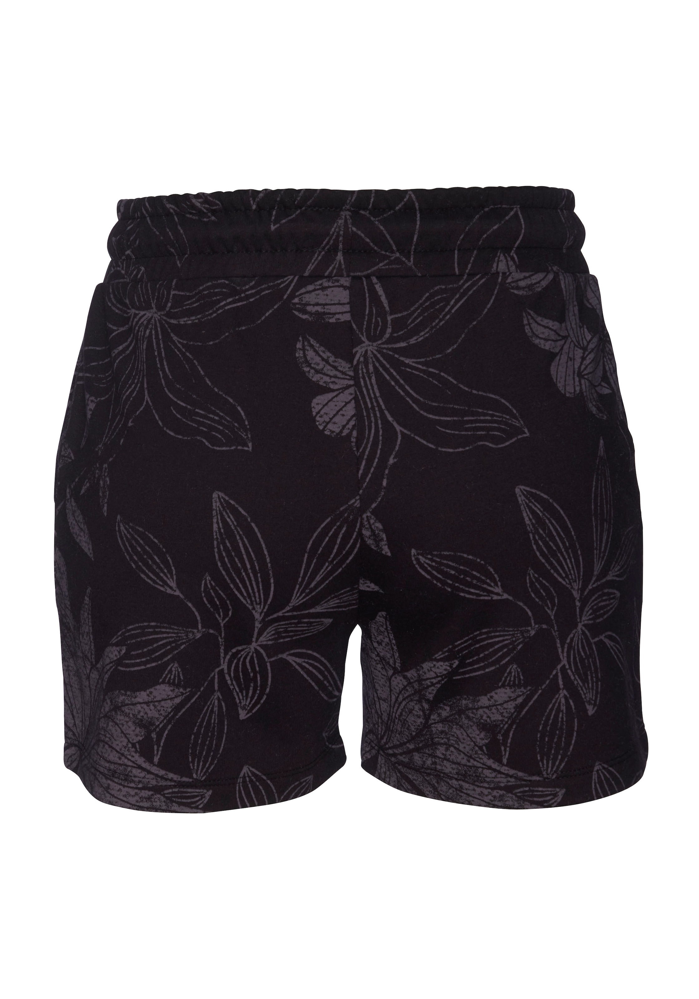 LASCANA Relaxshorts, mit floralem Alloverdruck, Loungewear
