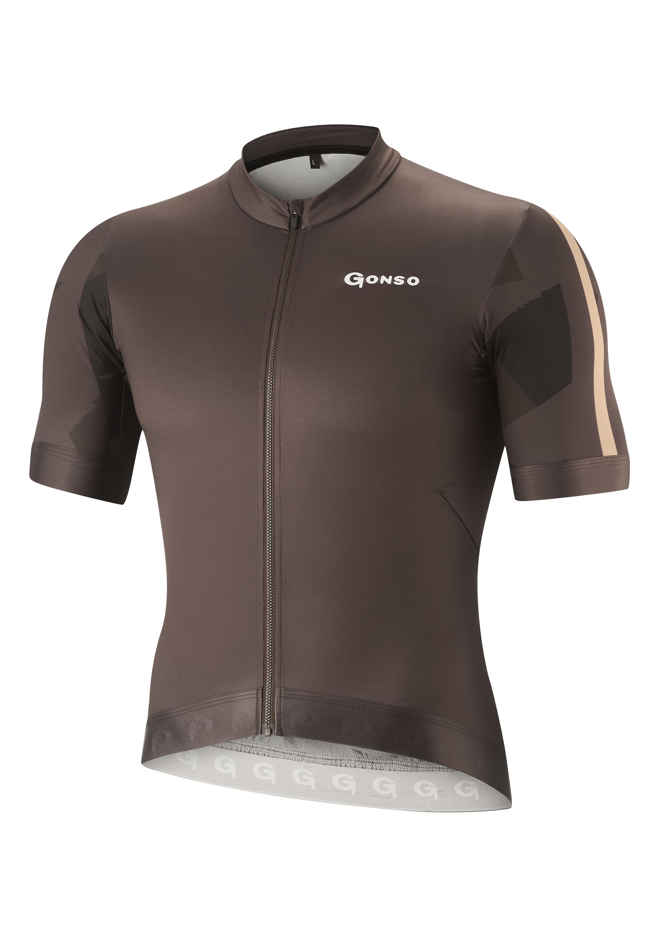 Gonso Radtrikot »TRESERO« Herren Radshirt kurzarm, atmungsaktives Fahrradtrikot mit Rückentasche