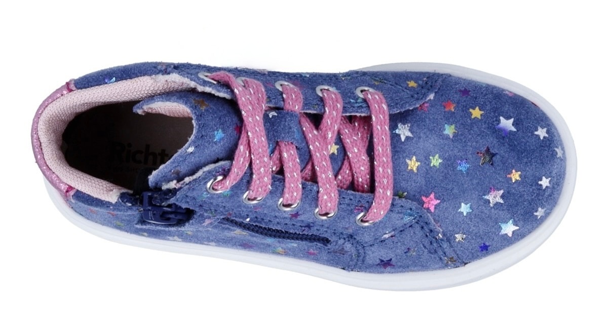 Richter Sneakerboots »Flora«  Kinderschuh, Schnürer mit WMS, Größenschablone zum Download