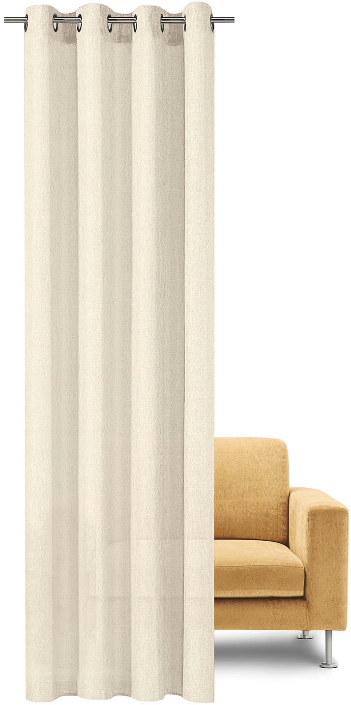 Home Living by Gerster Gardine »Bibiane« Ösen 1 Stk. tlg. SB-Dekoschal "Bibiane" mit Ösen