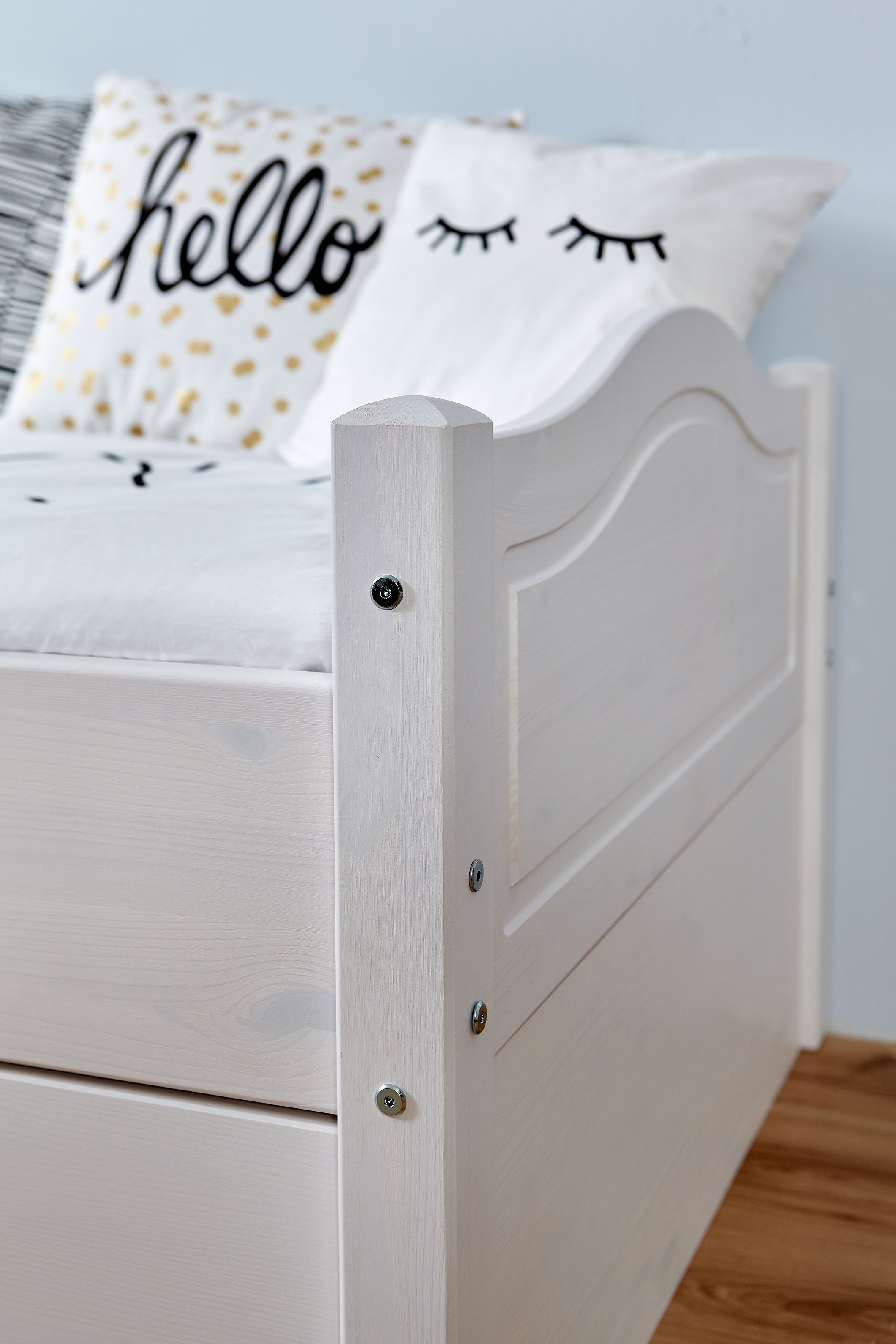 Ticaa Jugendbett »Leni«, Einzelbett, inkl. Zusatzbett und Rollrost