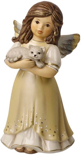 Goebel Engelfigur 14 Höhe kaufen aus ca. Weihnachtsfigur, cm«, Dekofigur »Engel Sammlerfigur, bequem Kuschelzeit, Steingut - Weihnachtsdeko