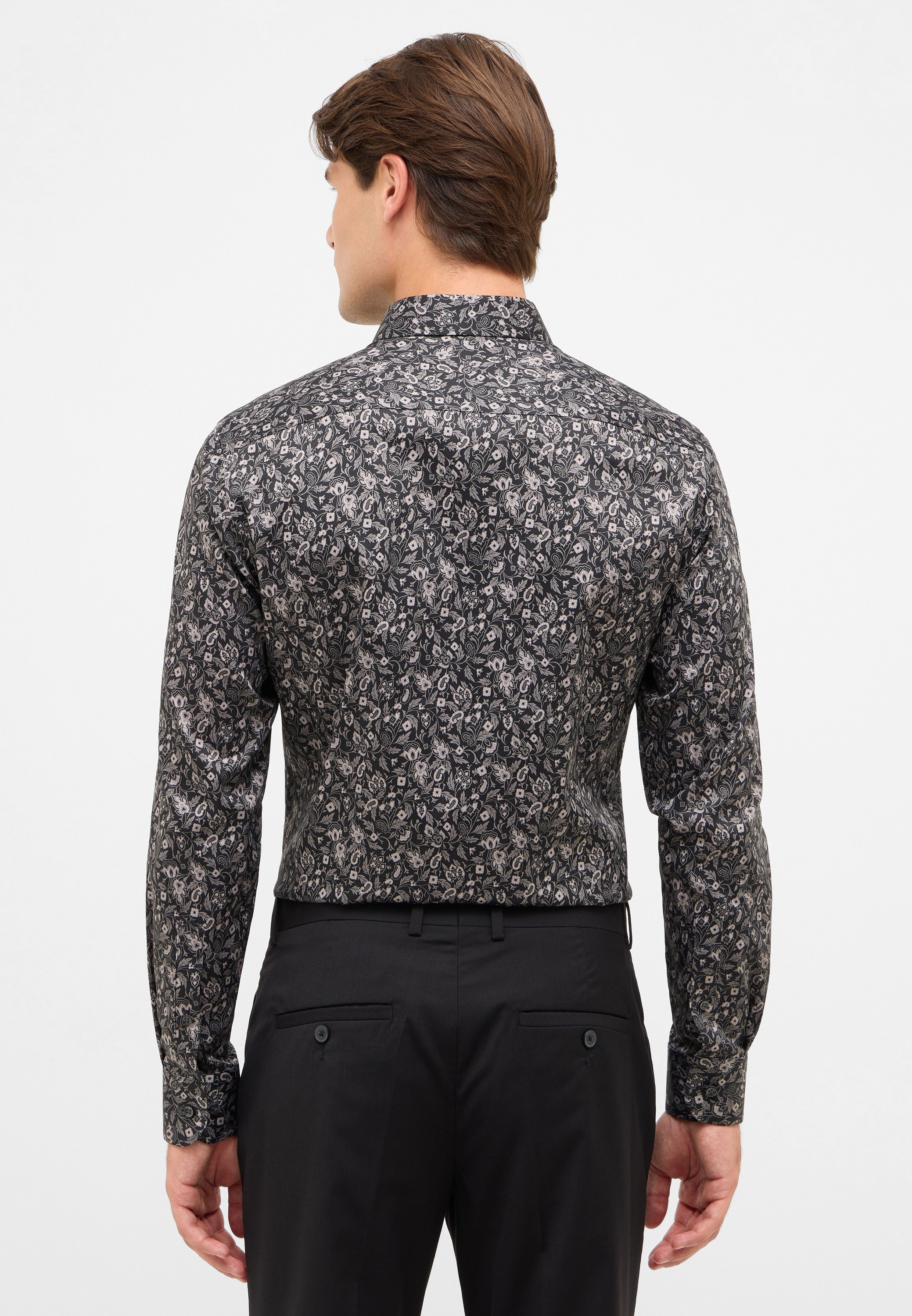 Eterna Langarmhemd »SLIM FIT« NON IRON (bügelfrei)