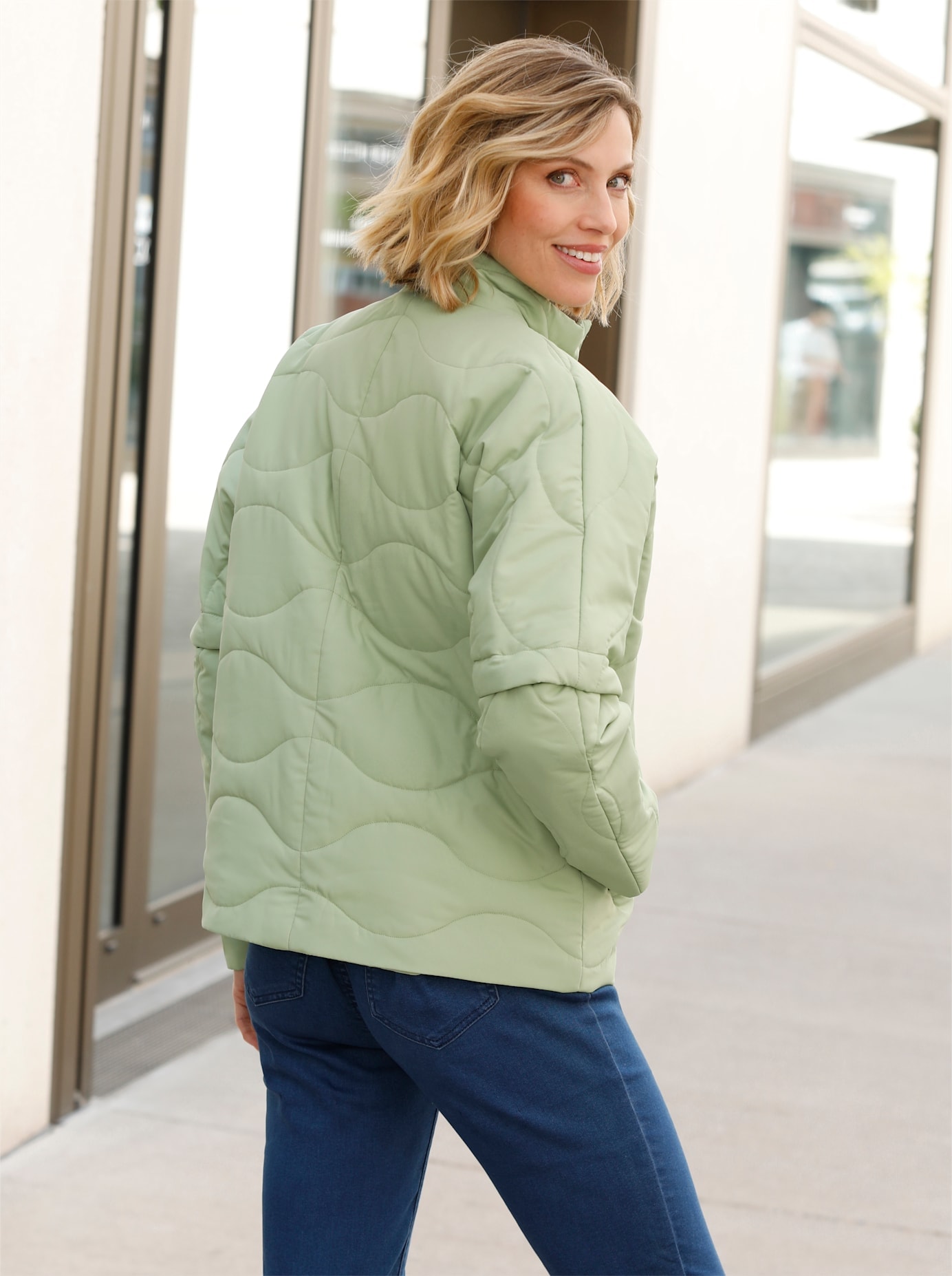 Classic Basics Steppjacke, ohne Kapuze