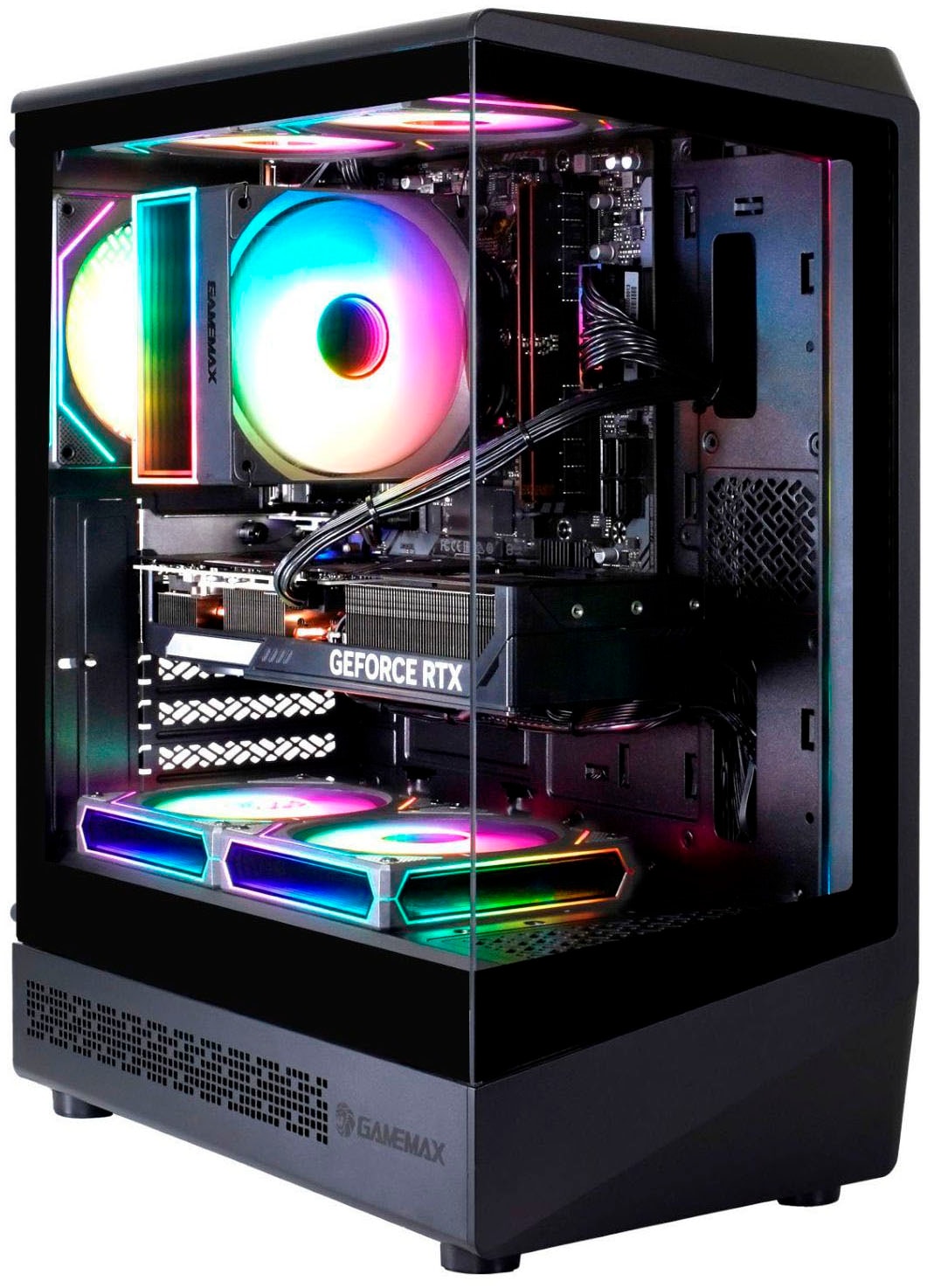 GAMEMAX Gaming-PC »VISTA COC AB 8198 AMD Ryzen 7 9700X 32GB DDR5 1TB SSD RTX 5070Ti« Windows 11, DDR5 RAM