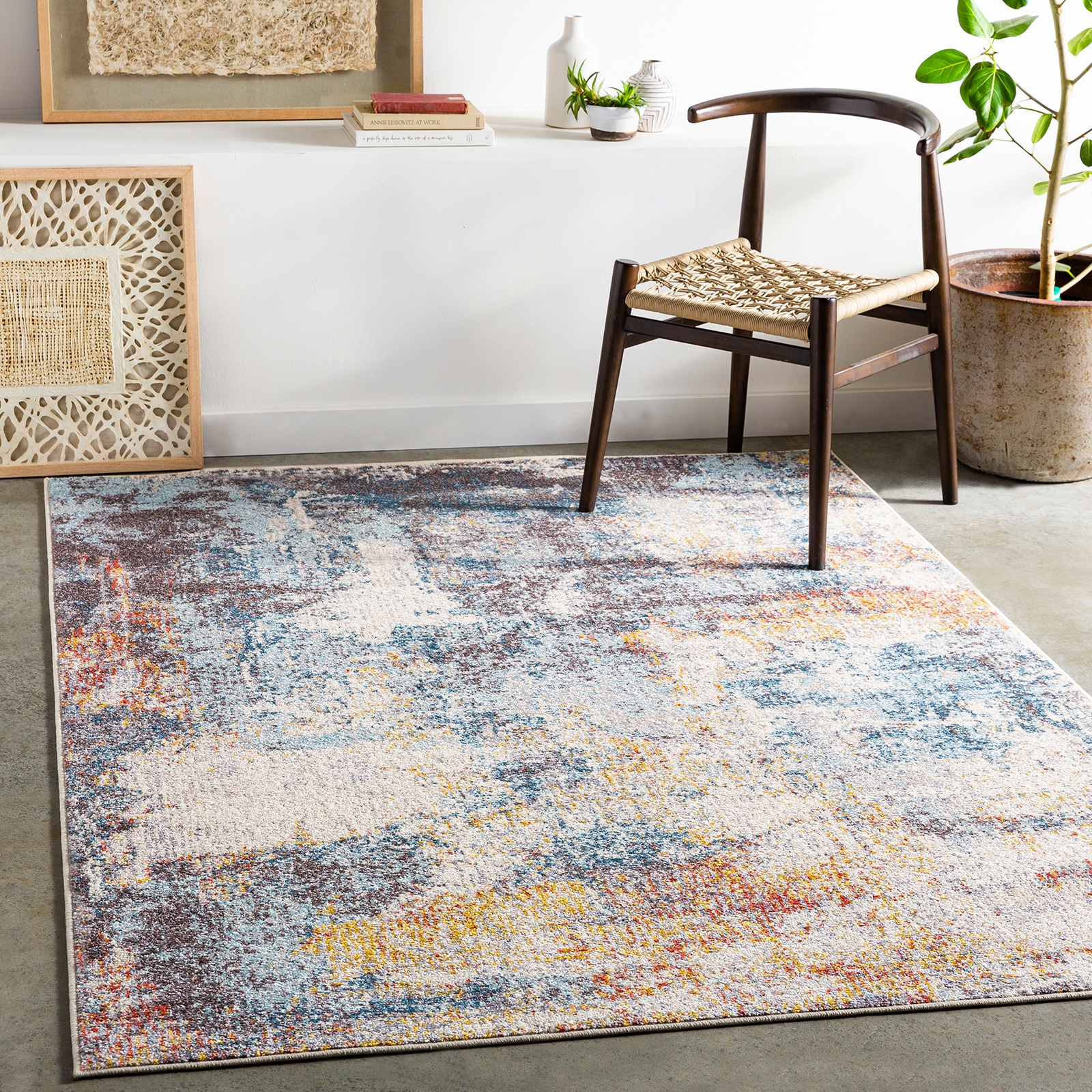 Livabliss Teppich »SARASOTA«, rechteckig, 13 mm Höhe, Modern Marmor Design, Wohnzimmerteppich, Schlafzimmer
